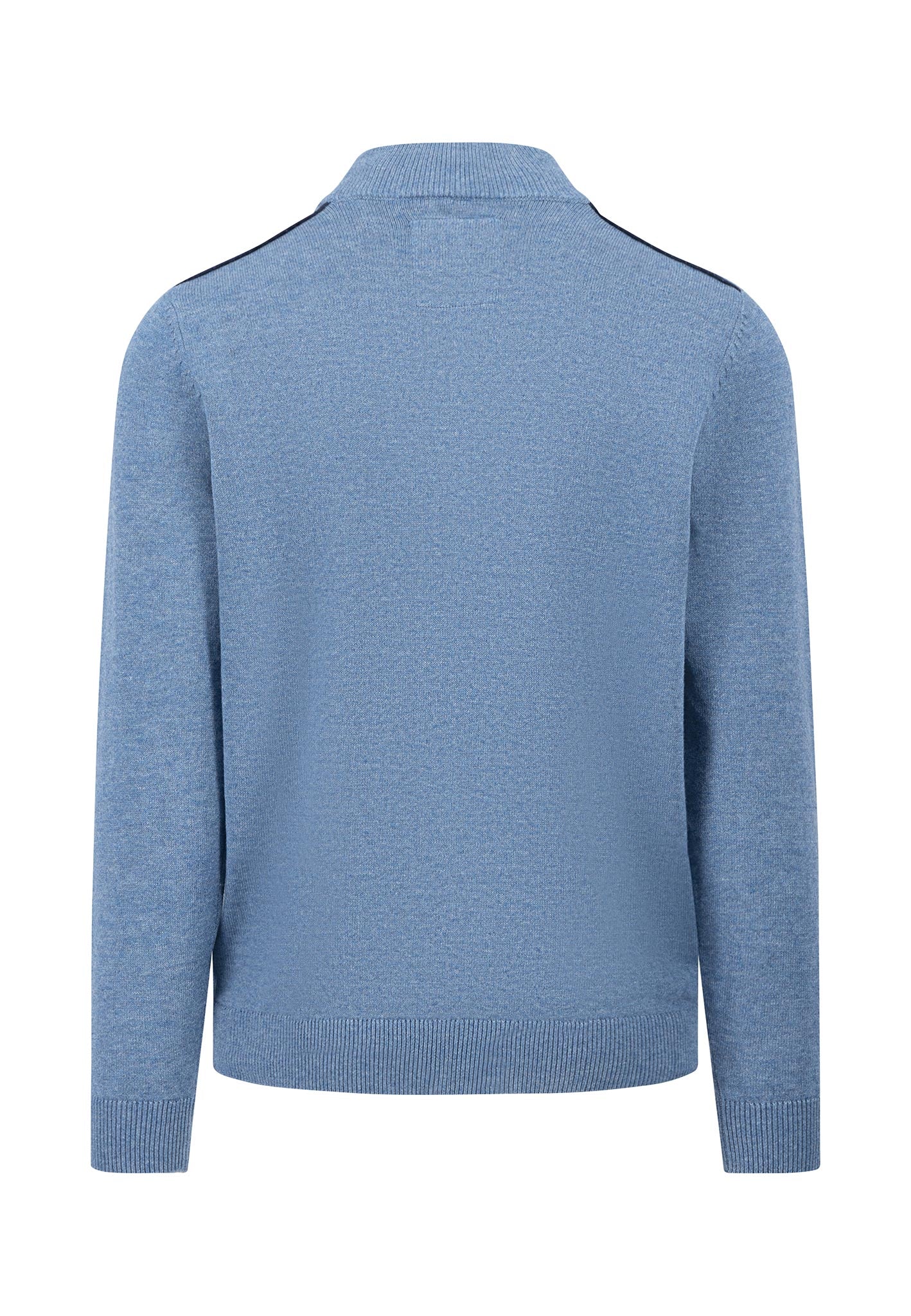 Pullover mit Stehkragen und Kontrastdetails - Image 4