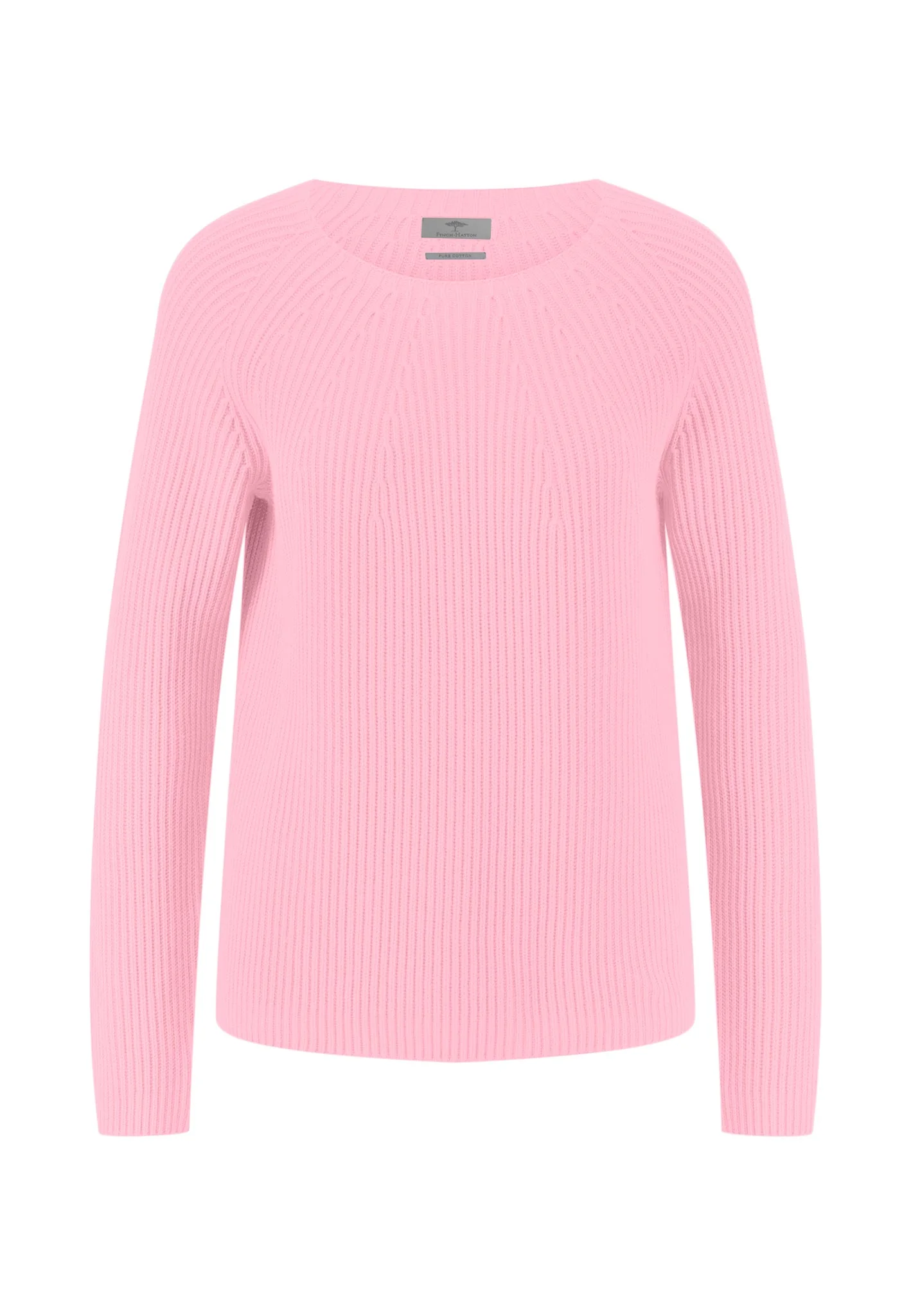 Rippstrick-Pullover mit Rundhalsausschnitt - Image 5