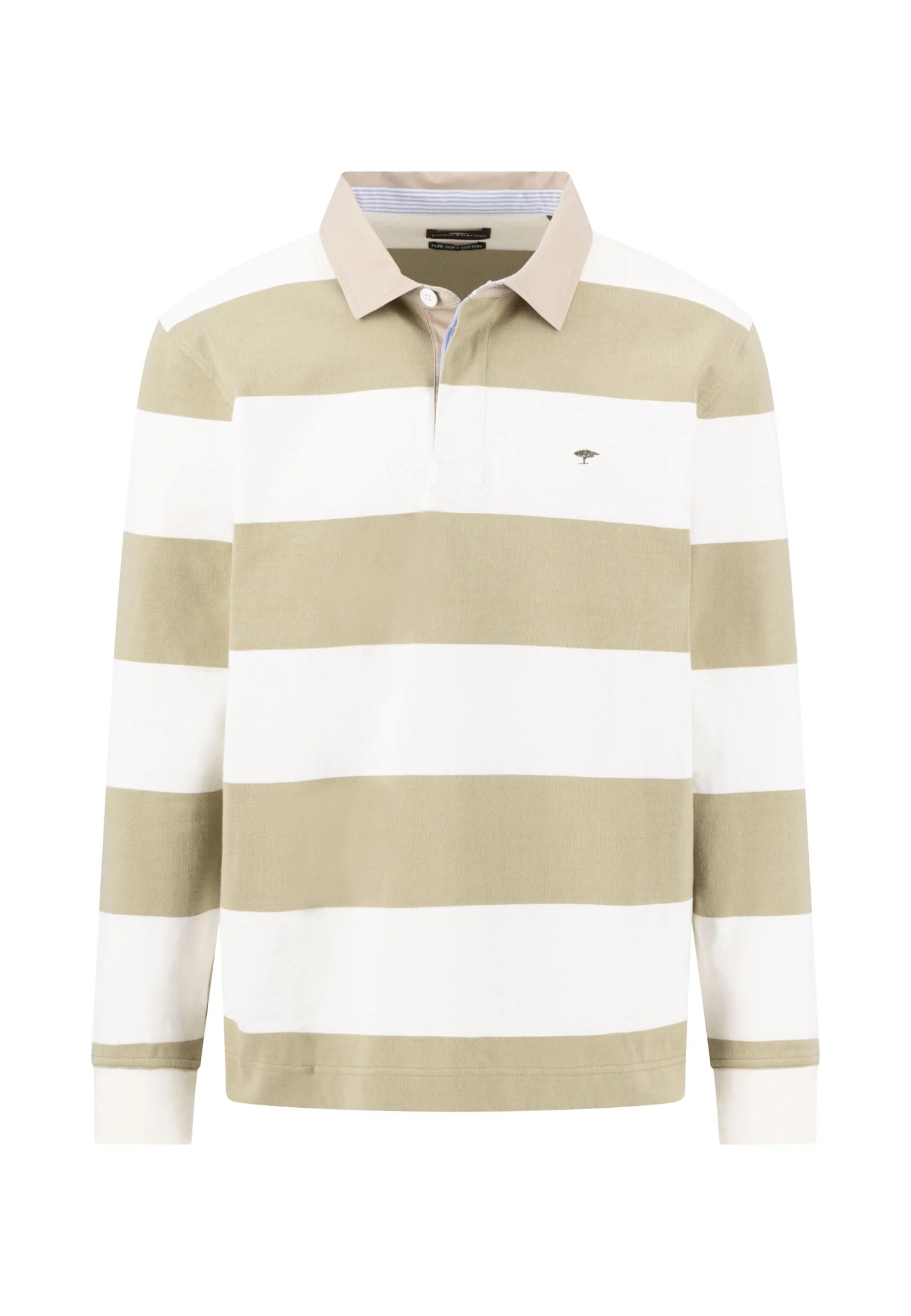 Rugbyshirt aus Baumwolle mit Streifenmuster und Polokragen - Image 4