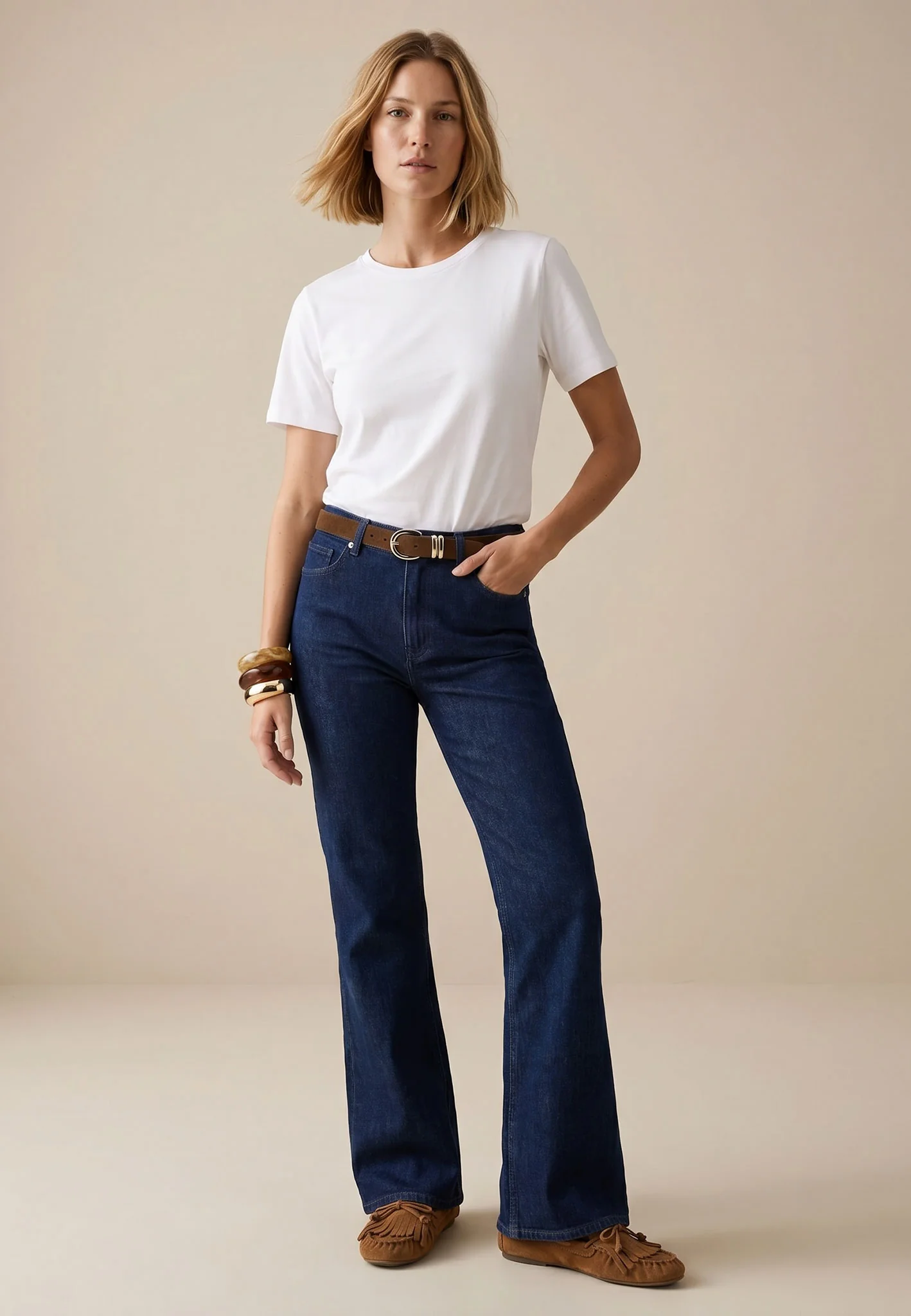 Shirt aus Modal-Mix mit Rundhalsausschnitt - Image 2