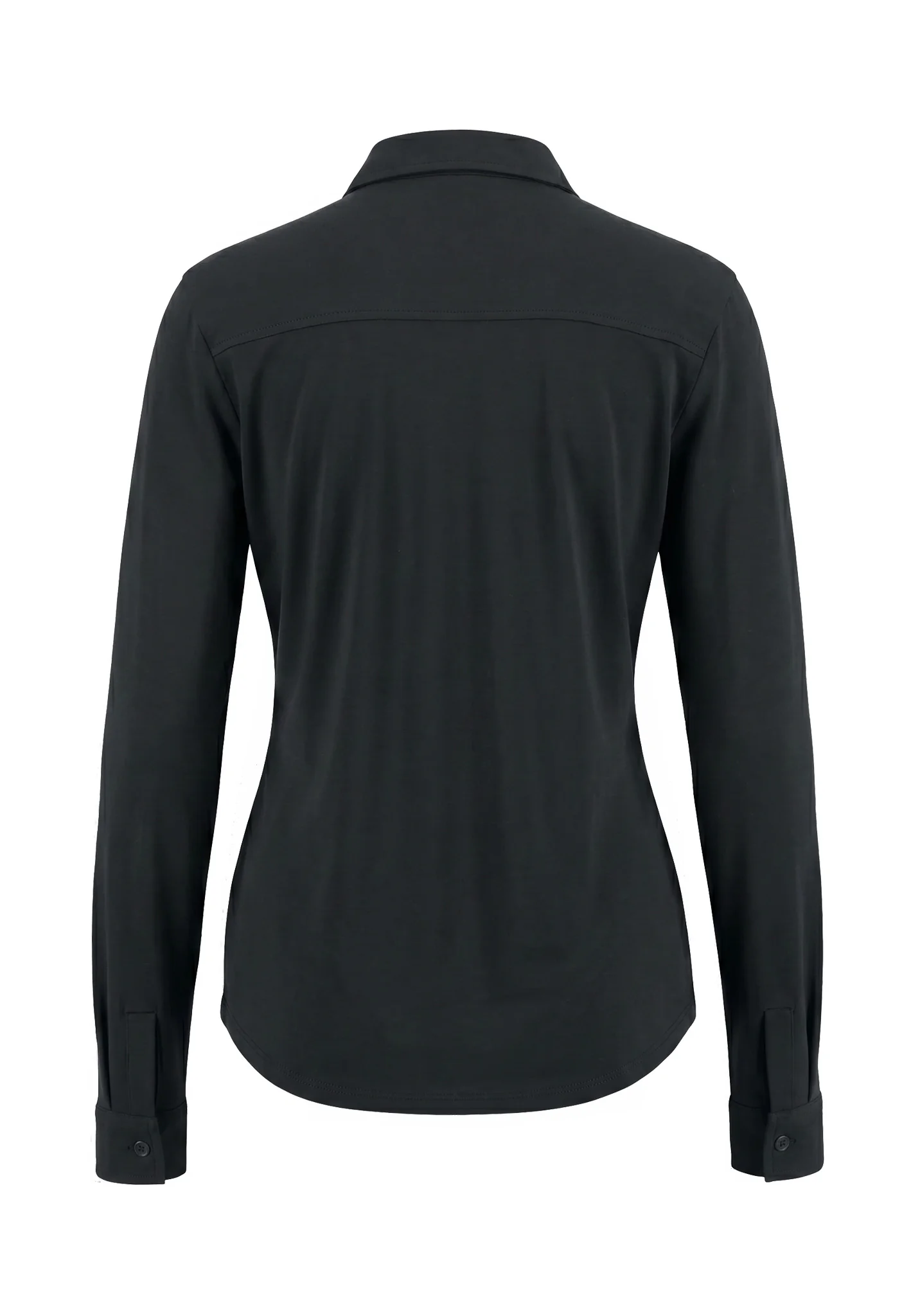 Shirtbluse aus Modal-Baumwoll-Mix mit Hemdkragen - Image 11