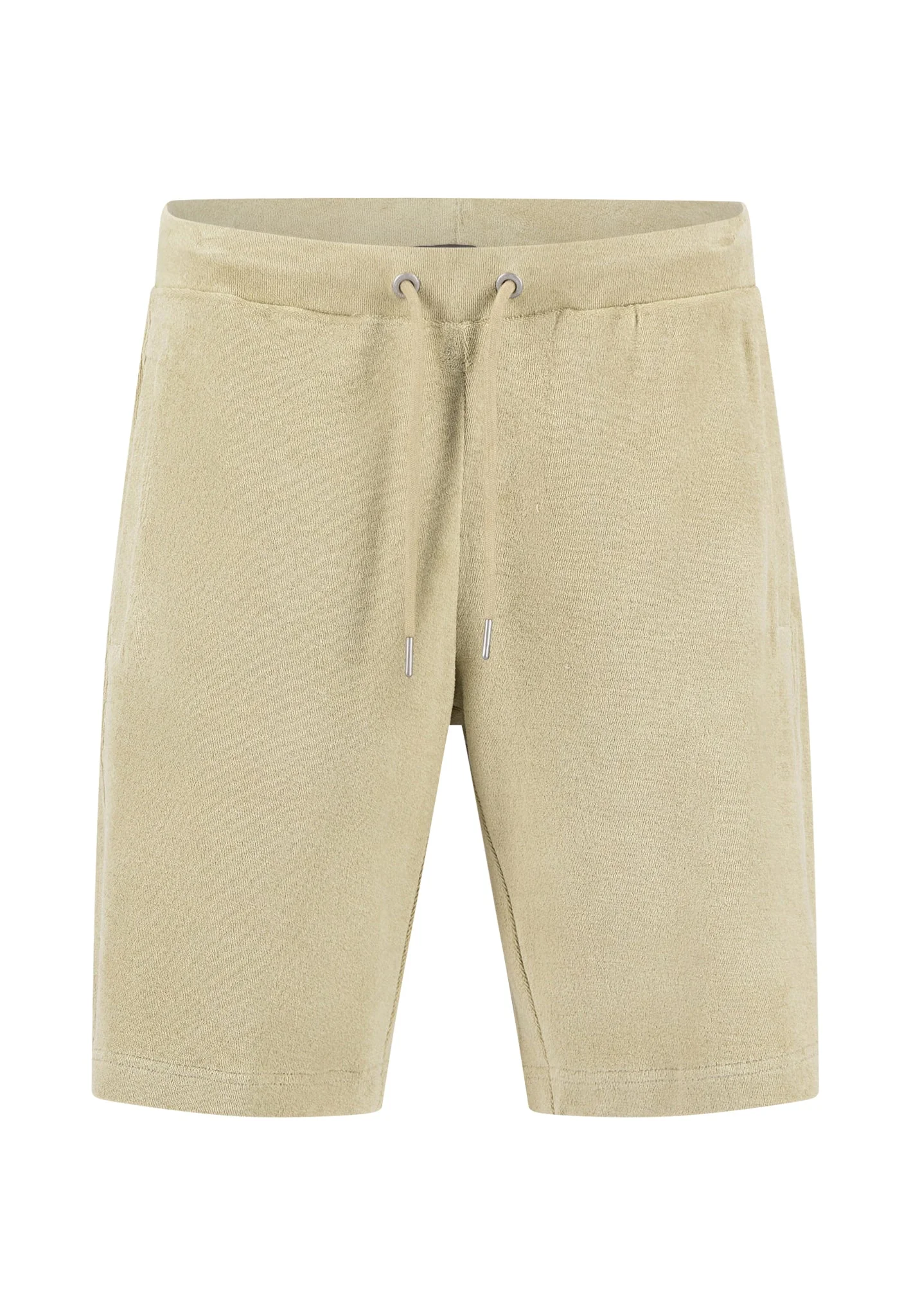 Shorts aus Baumwolle in Frottee-Optik mit Tunnelzug - Image 14