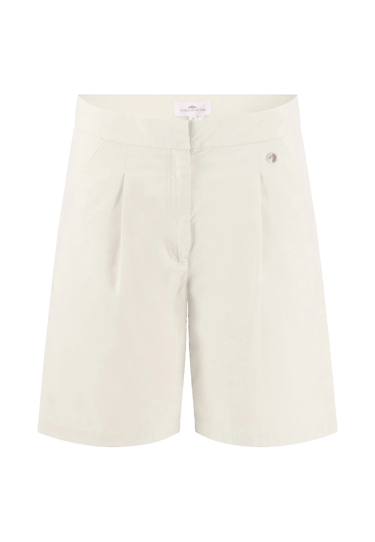 Shorts aus Baumwolle mit Bundfalten - Image 4