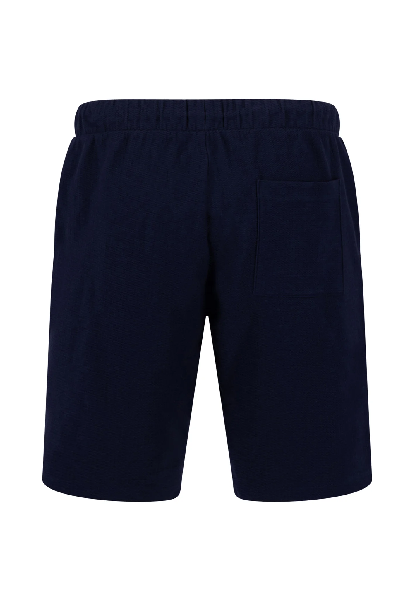 Shorts aus Baumwolle mit Strukturmuster und elastischem Bund - Image 2
