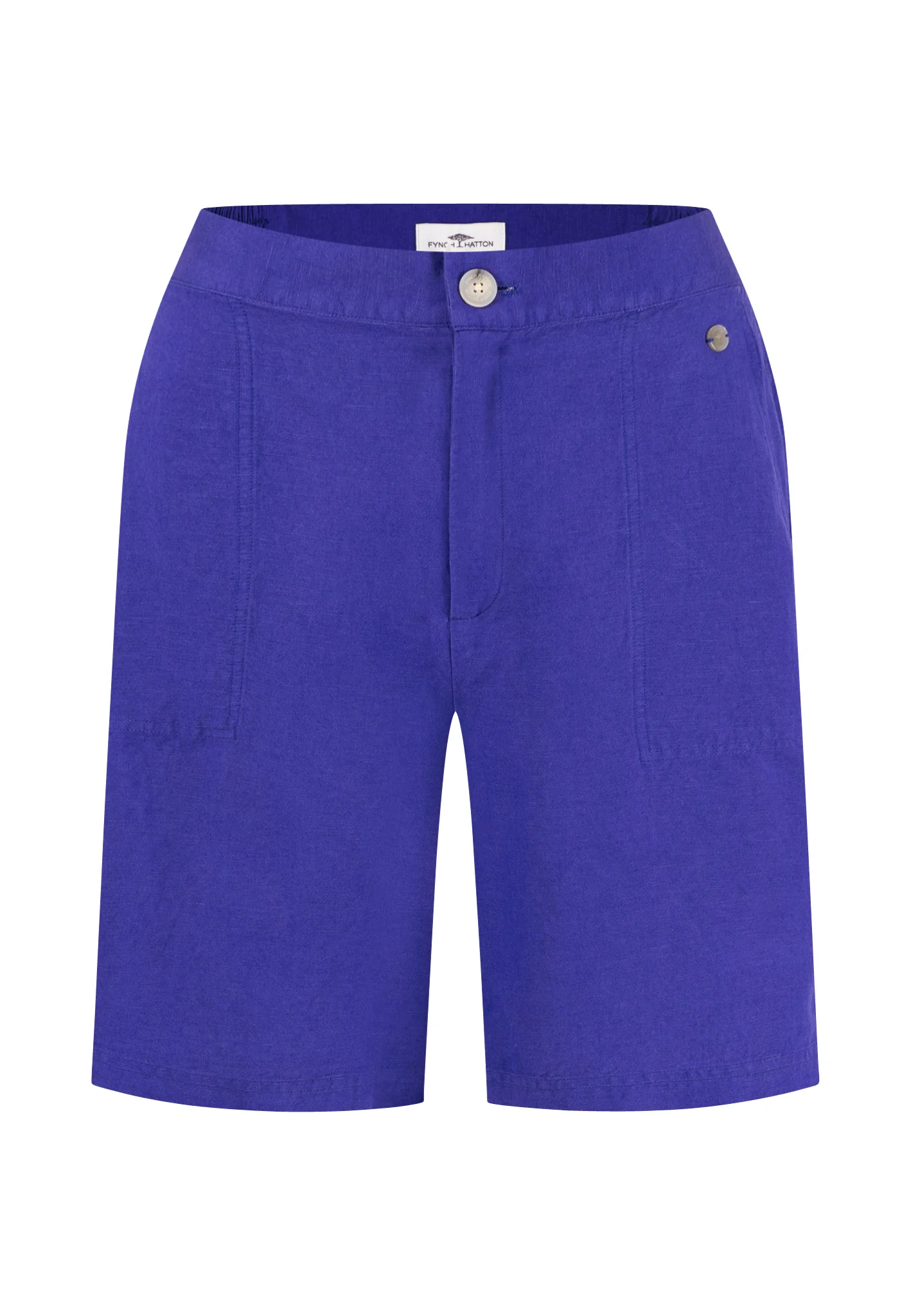 Shorts aus Leinen-Mix mit Taschen - Image 12