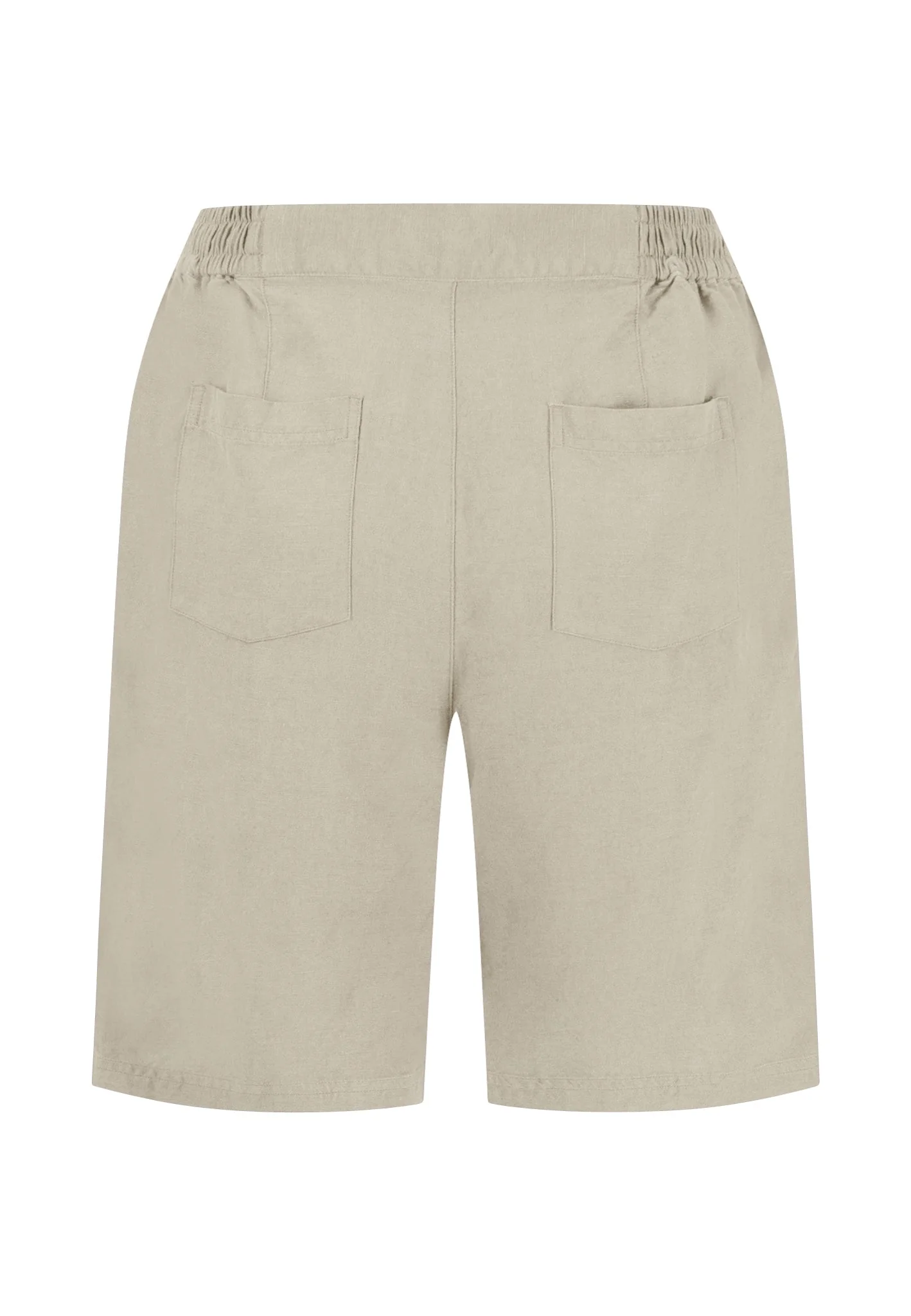 Shorts aus Leinen-Mix mit Taschen - Image 6