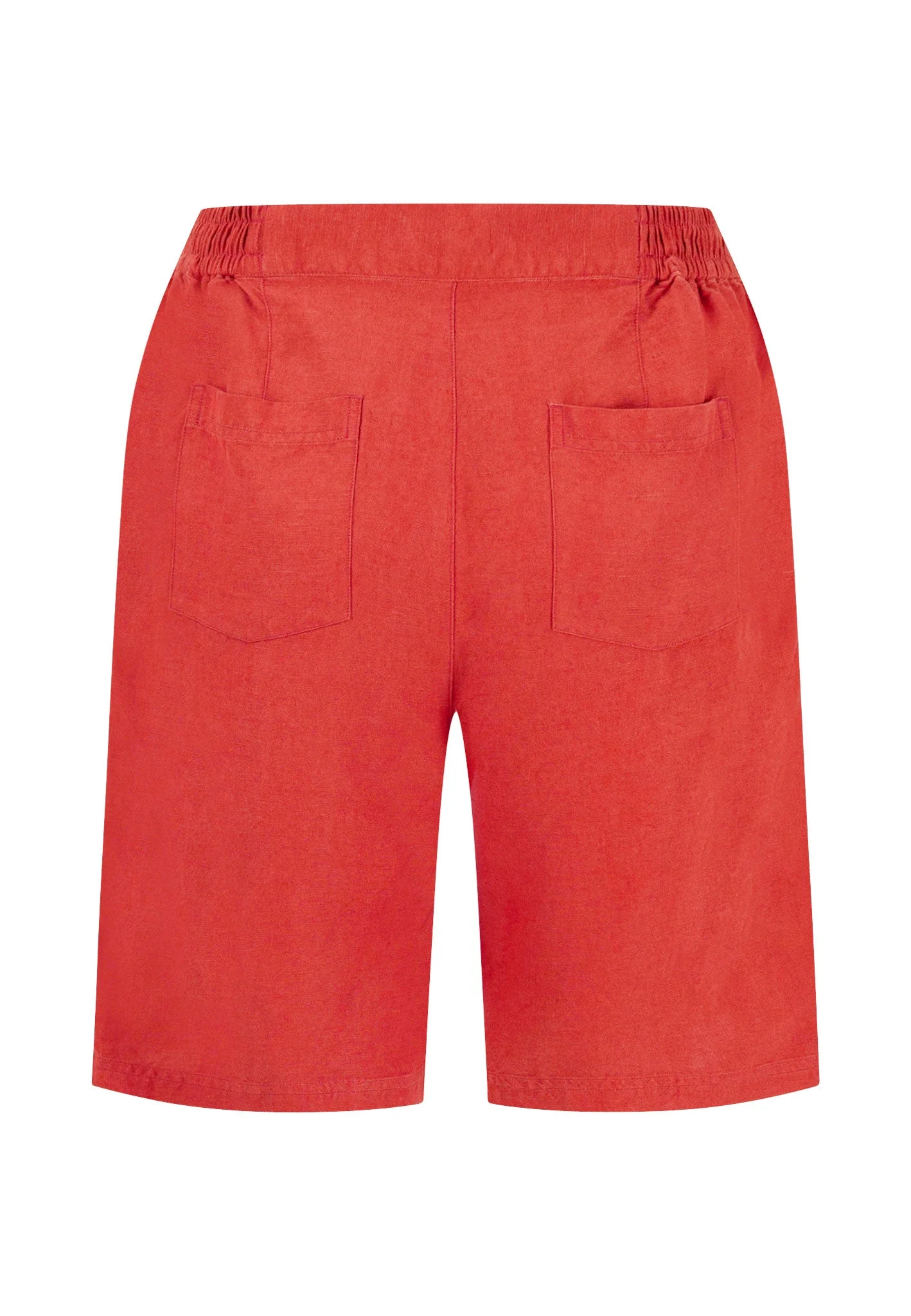 Shorts aus Leinen-Mix mit Taschen - Image 8