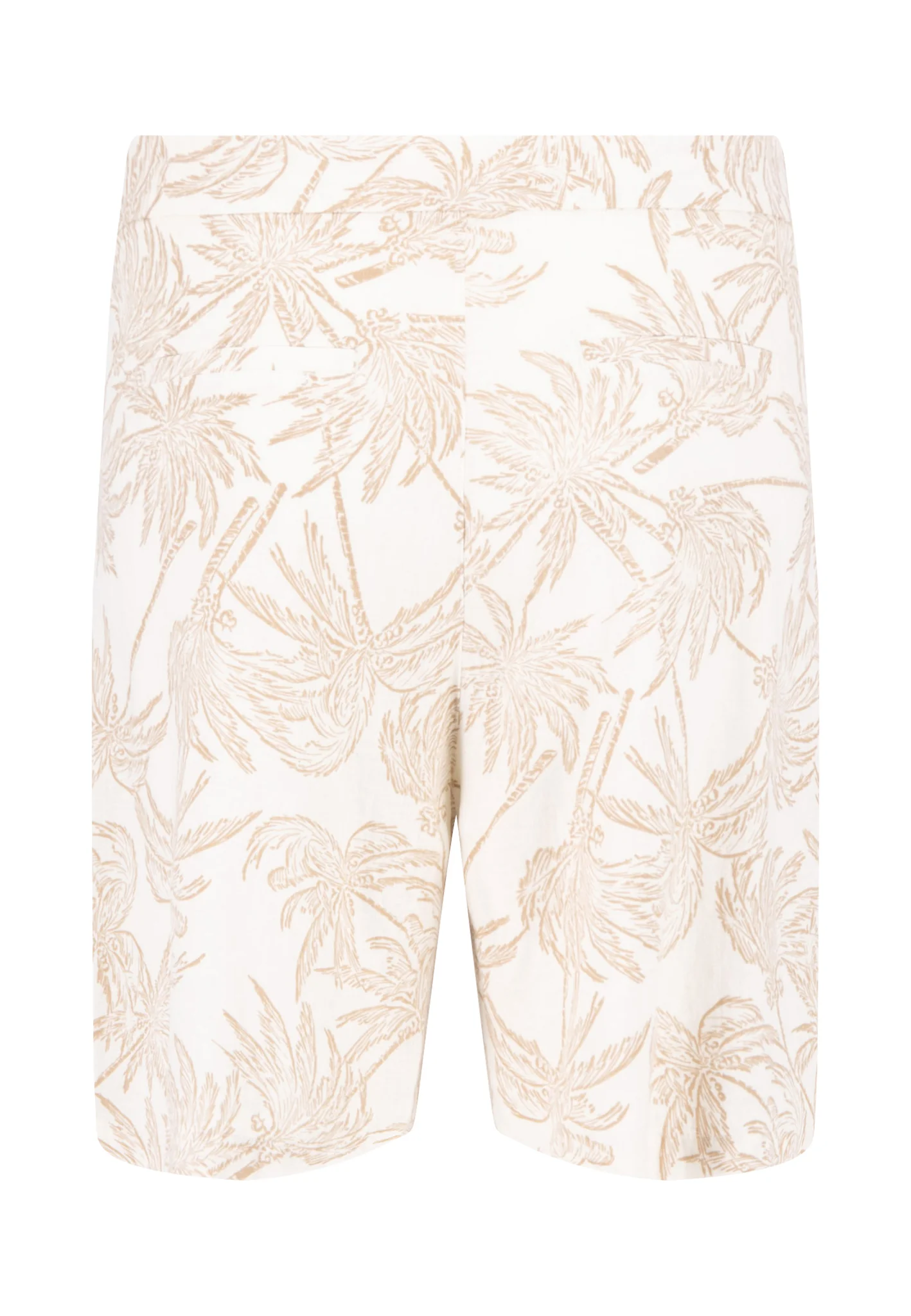 Shorts aus Leinen-Viskose-Mix mit Allover-Print - Image 5