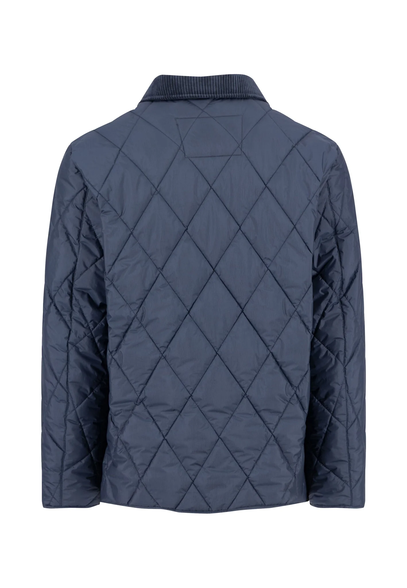 Steppjacke mit Rautenstepp und Cordkragen - Image 2