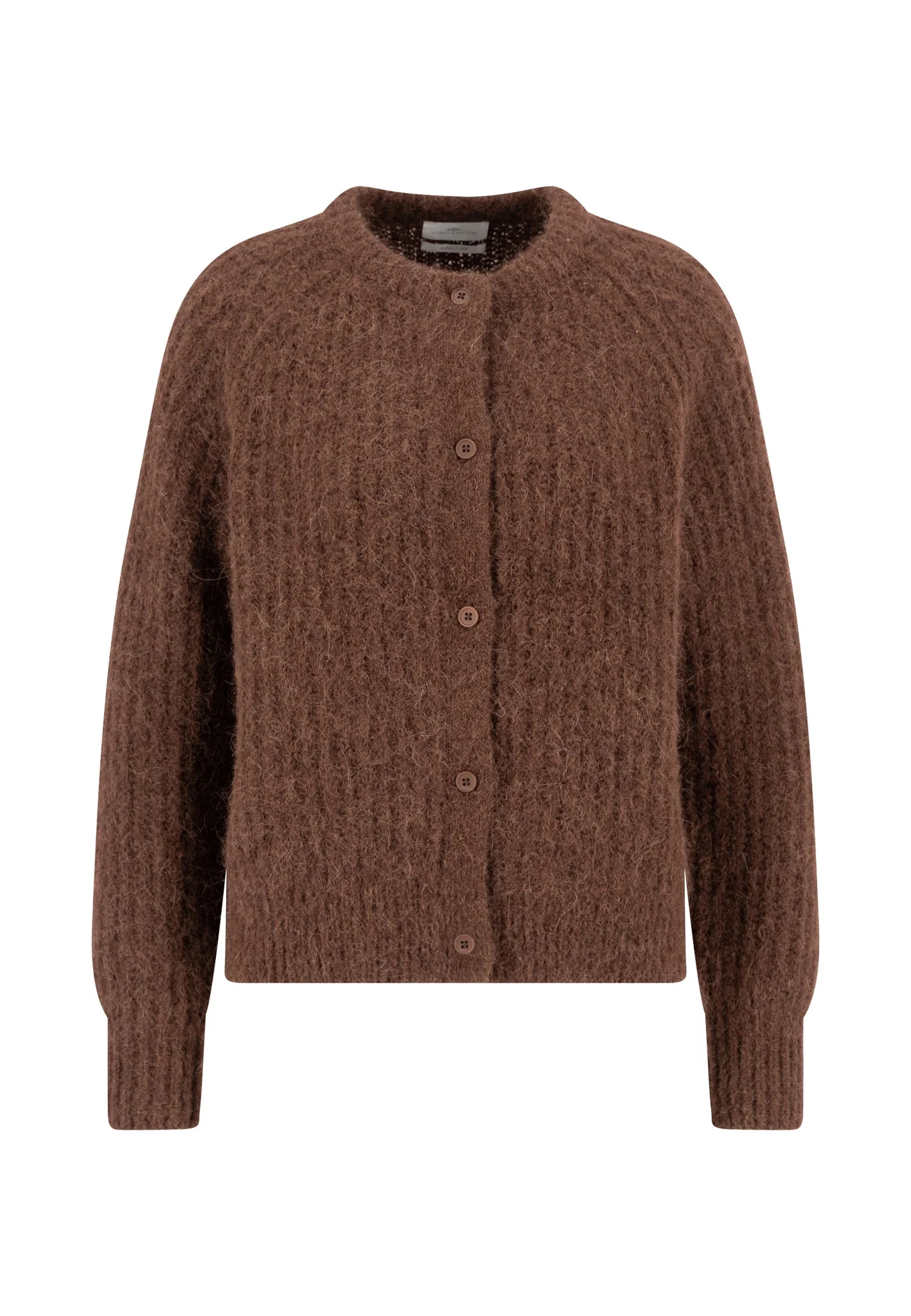 Strick-Cardigan aus Wollmix mit Knopfleiste - Image 11