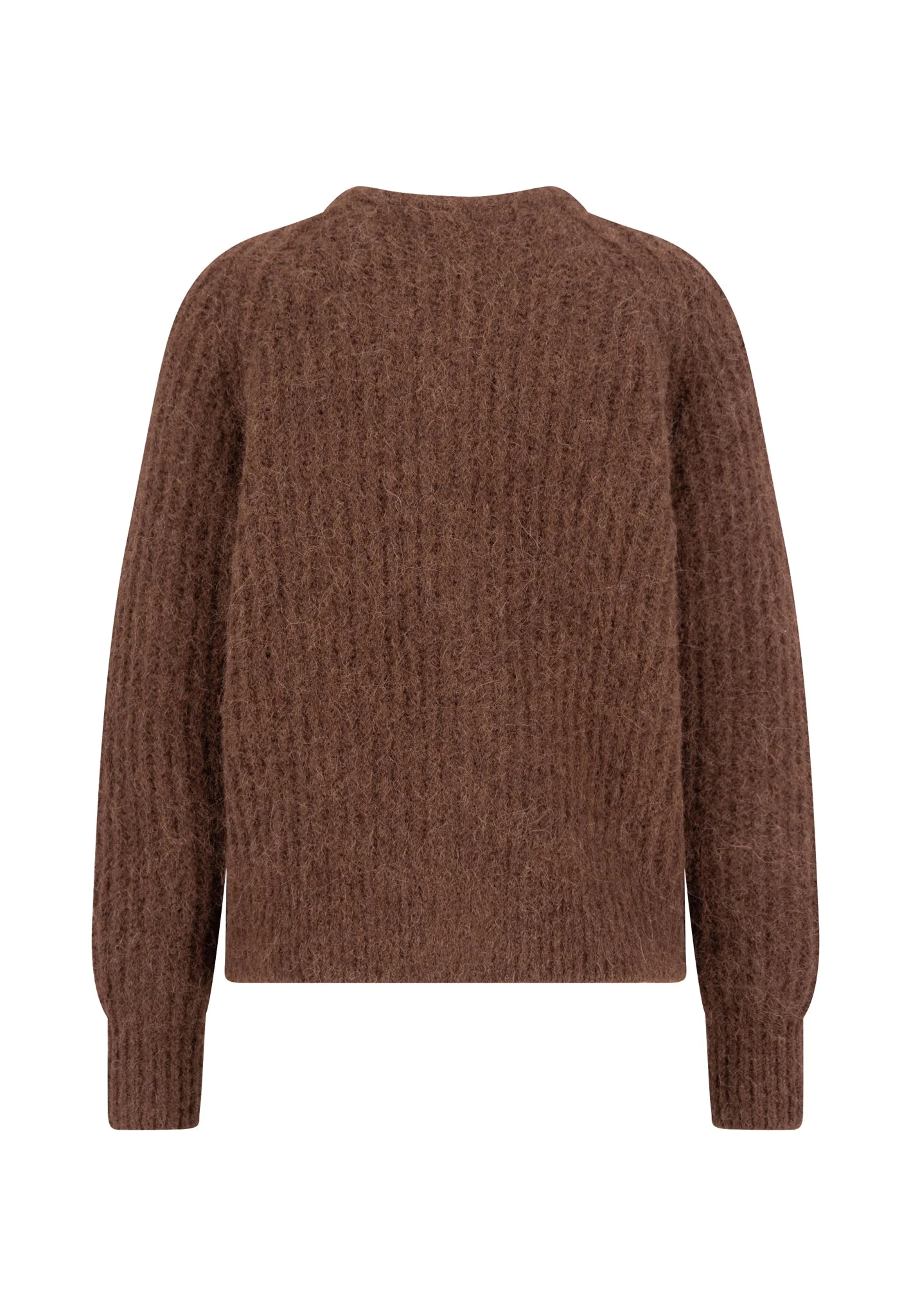 Strick-Cardigan aus Wollmix mit Knopfleiste - Image 12