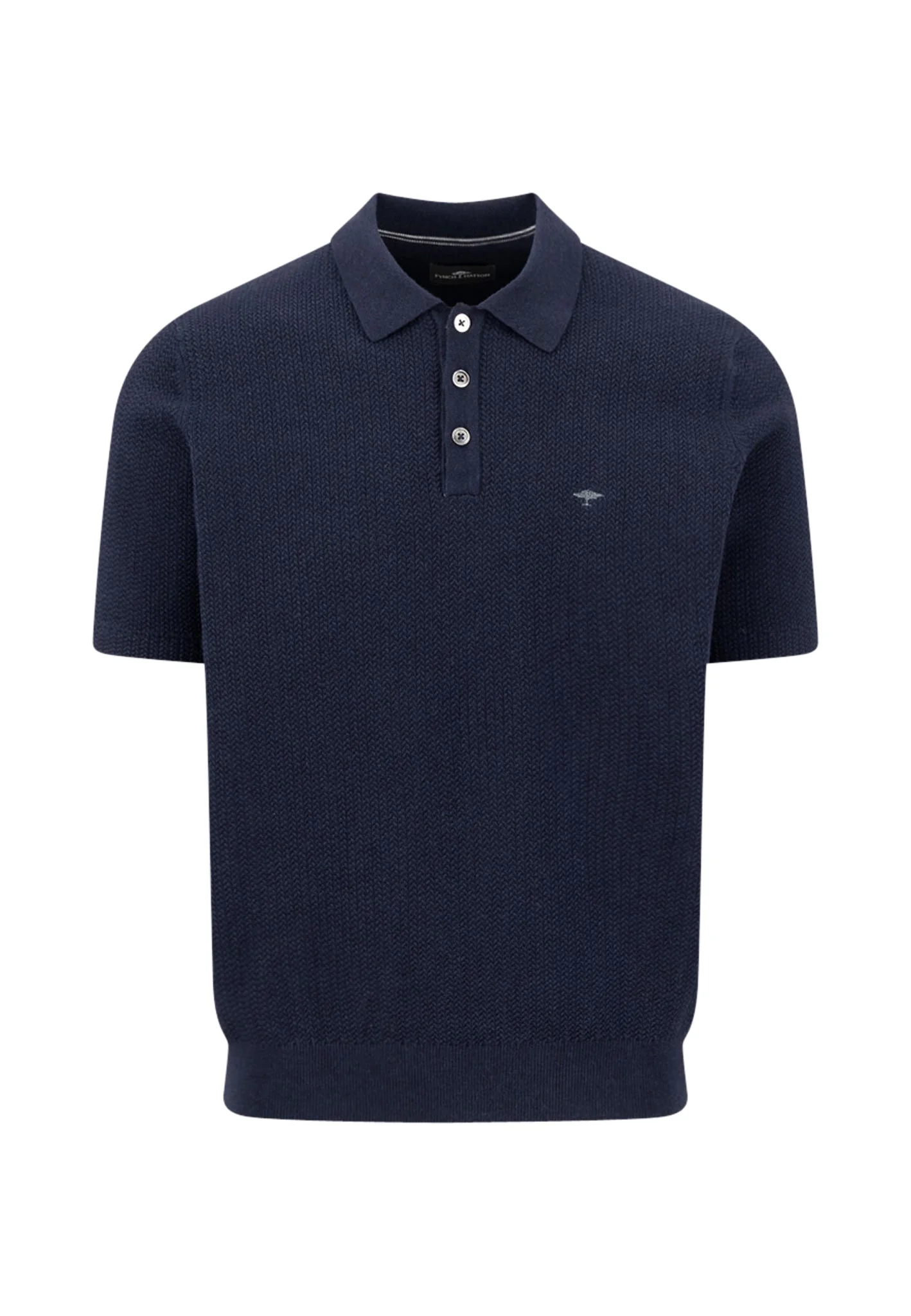 Strick-Polo aus Baumwollmix mit Polokragen - Image 4