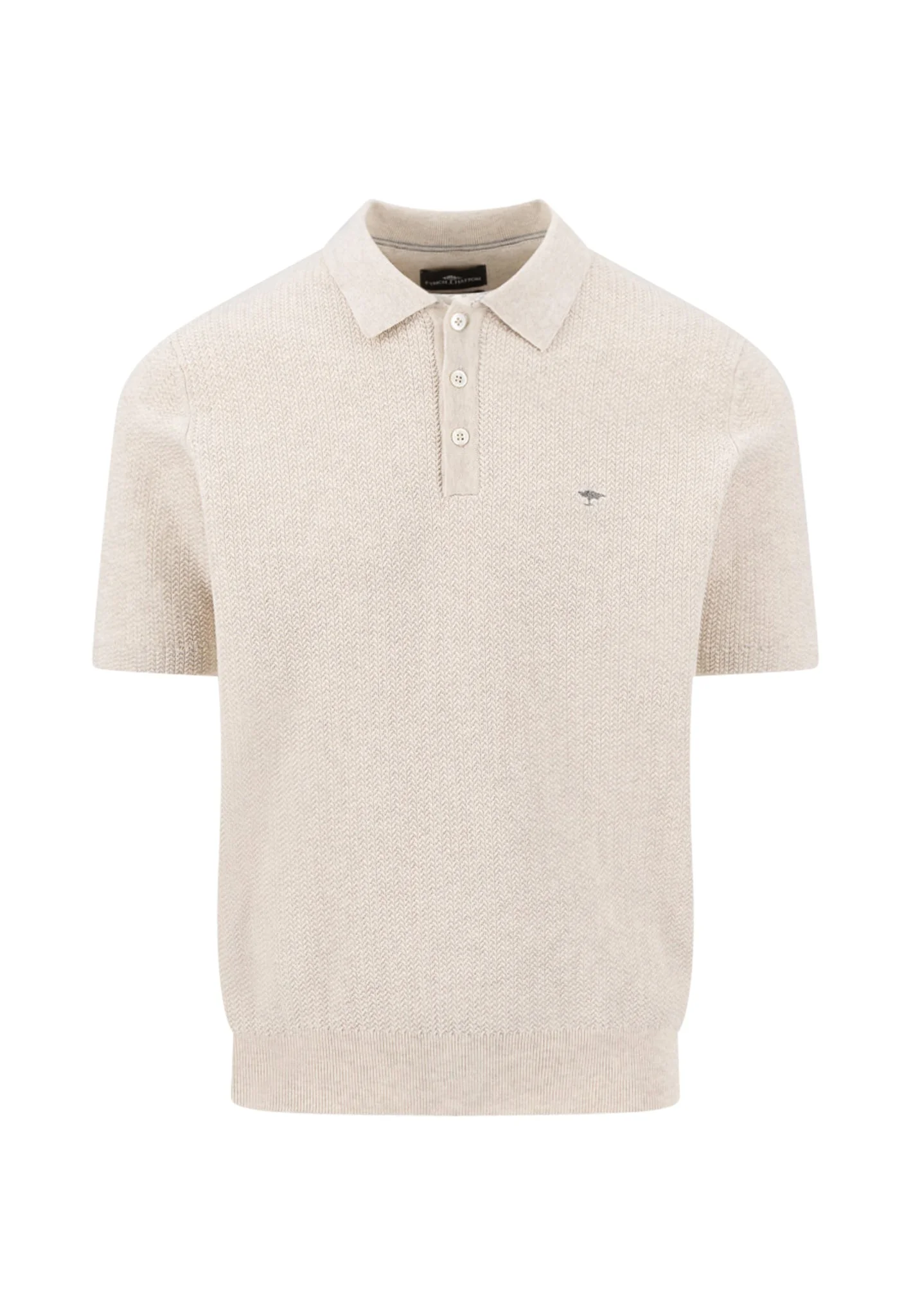 Strick-Polo aus Baumwollmix mit Polokragen - Image 9