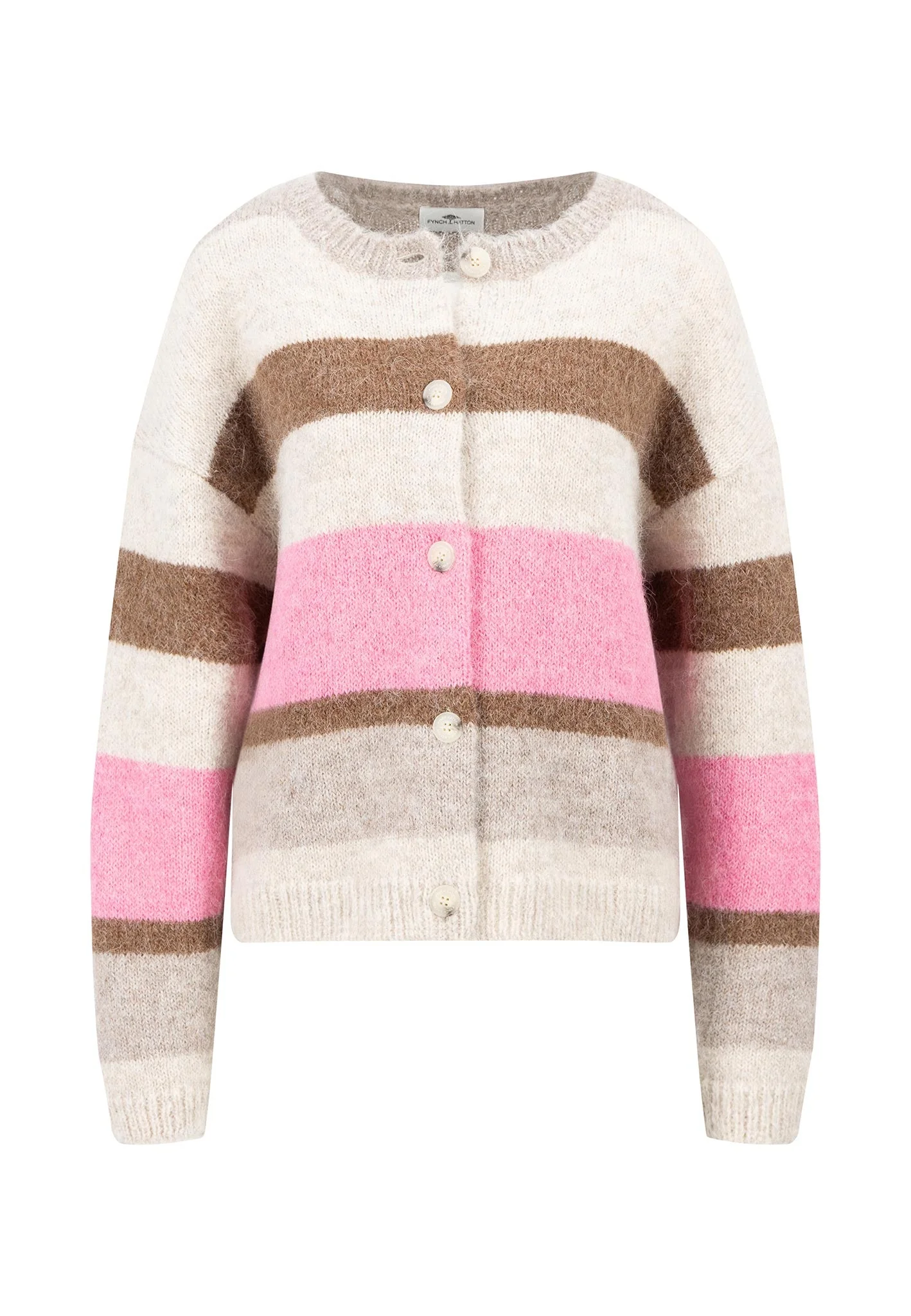 Strickjacke aus Alpaka-Wollmix mit Knöpfen - Image 4
