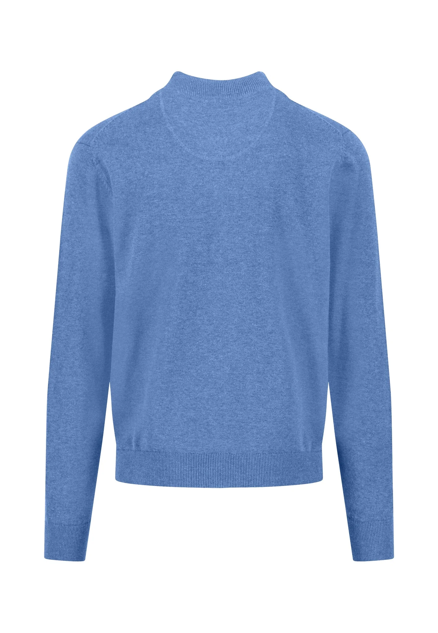 Strickjacke aus Baumwolle mit Reißverschluss und Stehkragen - Image 12