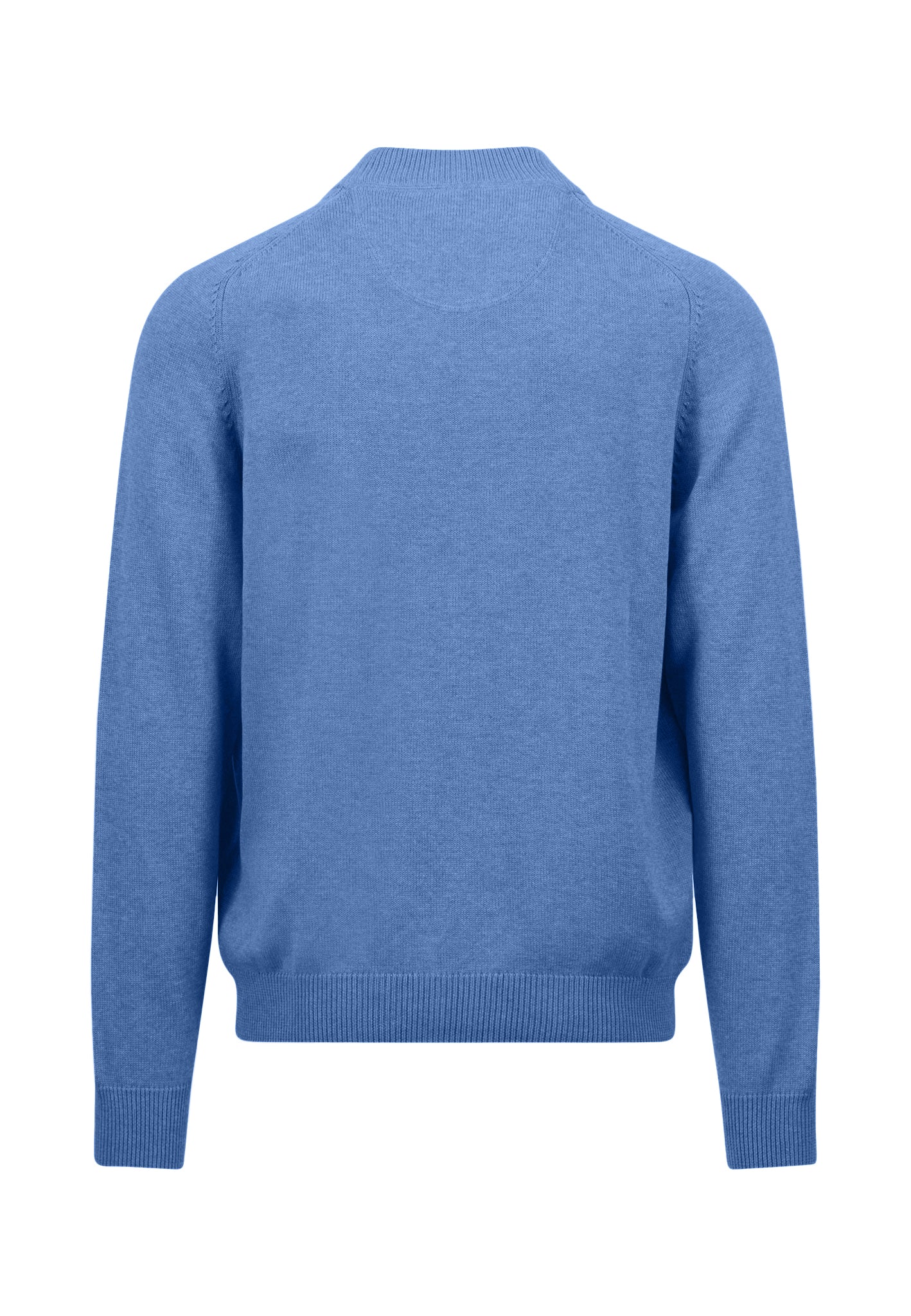 Strickjacke aus Baumwolle mit Reißverschluss und Stehkragen - Image 10