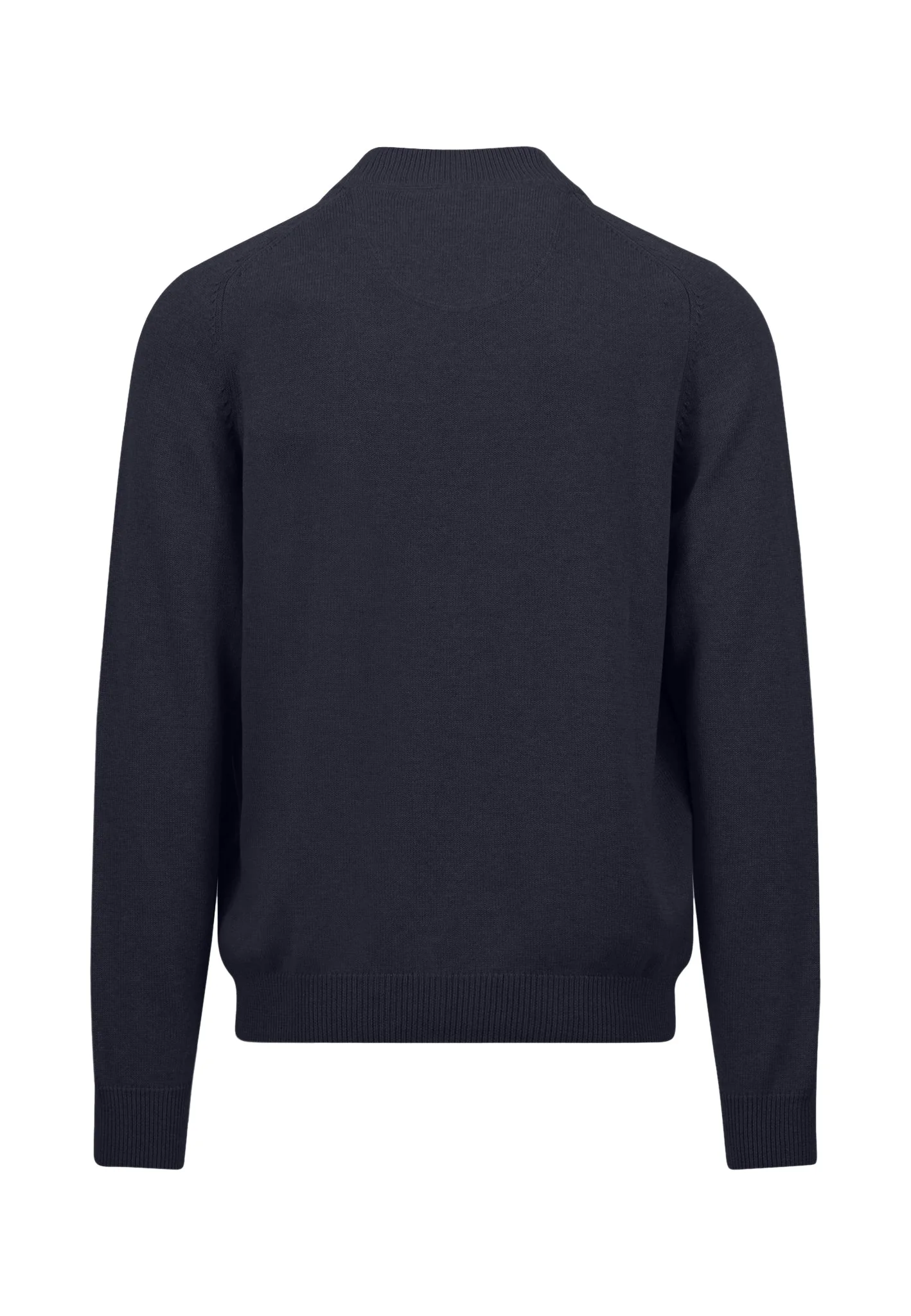 Strickjacke aus Baumwolle mit Reißverschluss und Stehkragen - Image 6