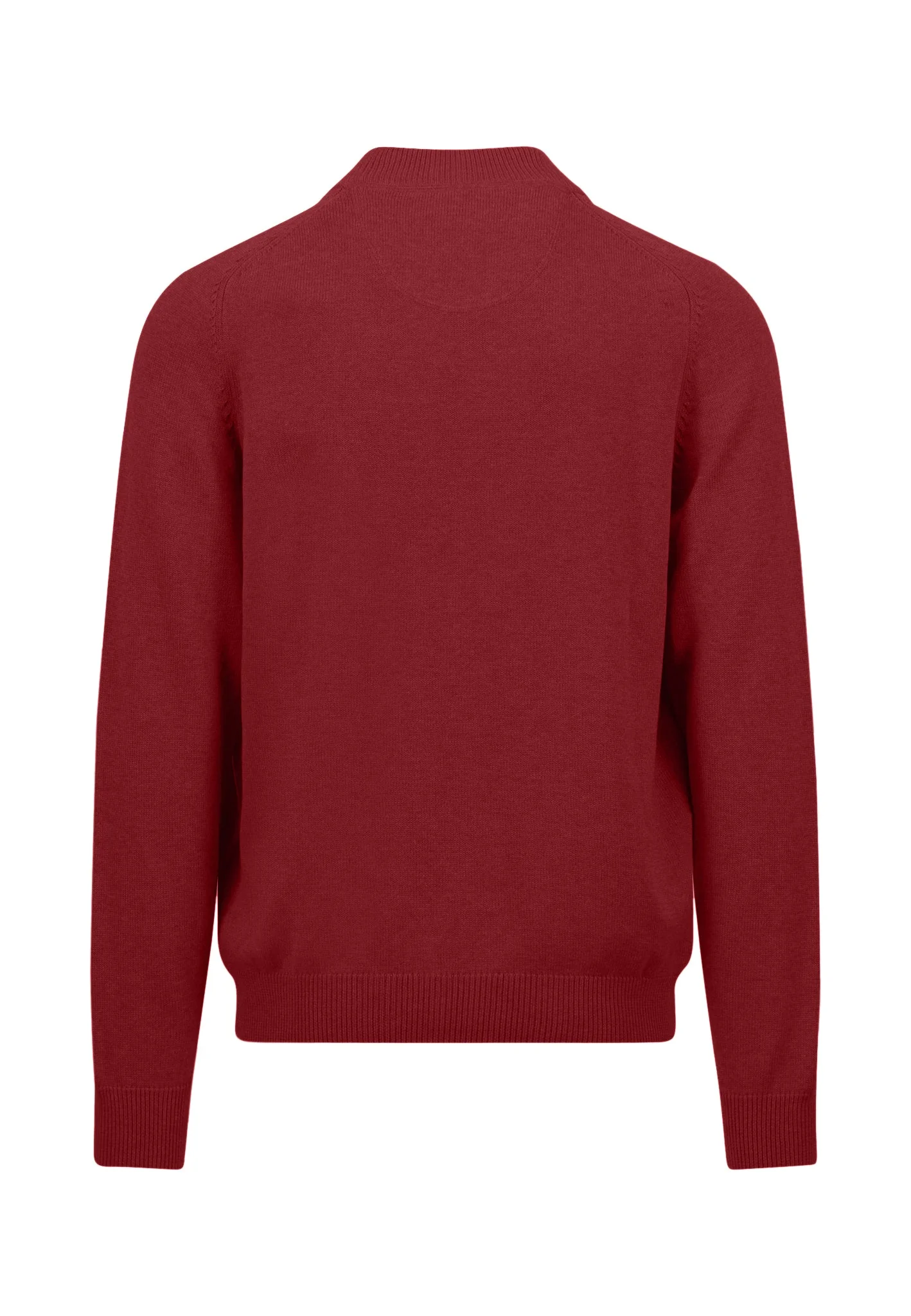 Strickjacke aus Baumwolle mit Reißverschluss und Stehkragen - Image 8