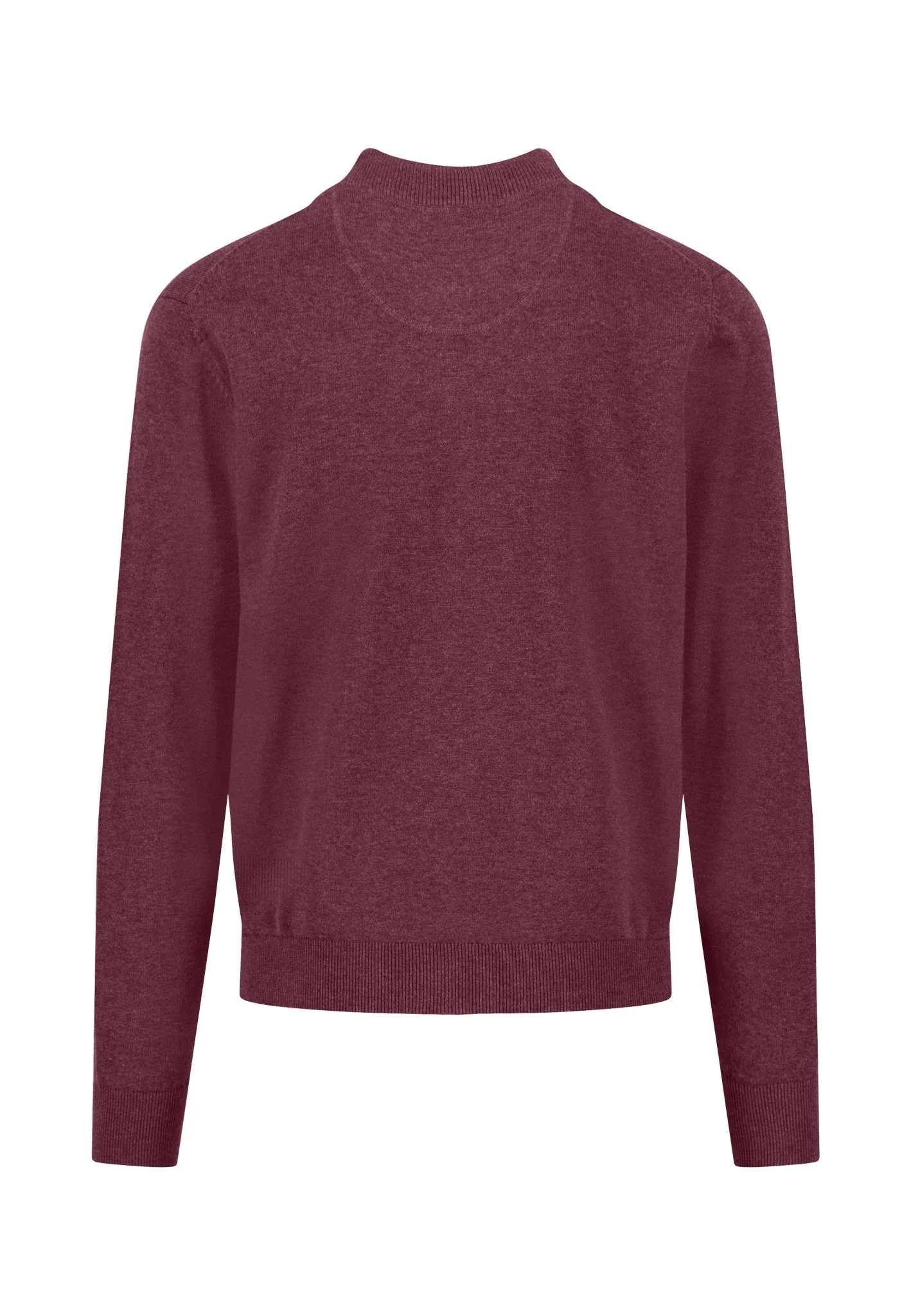 Strickjacke aus Baumwolle mit Reißverschluss und Stehkragen - Image 6