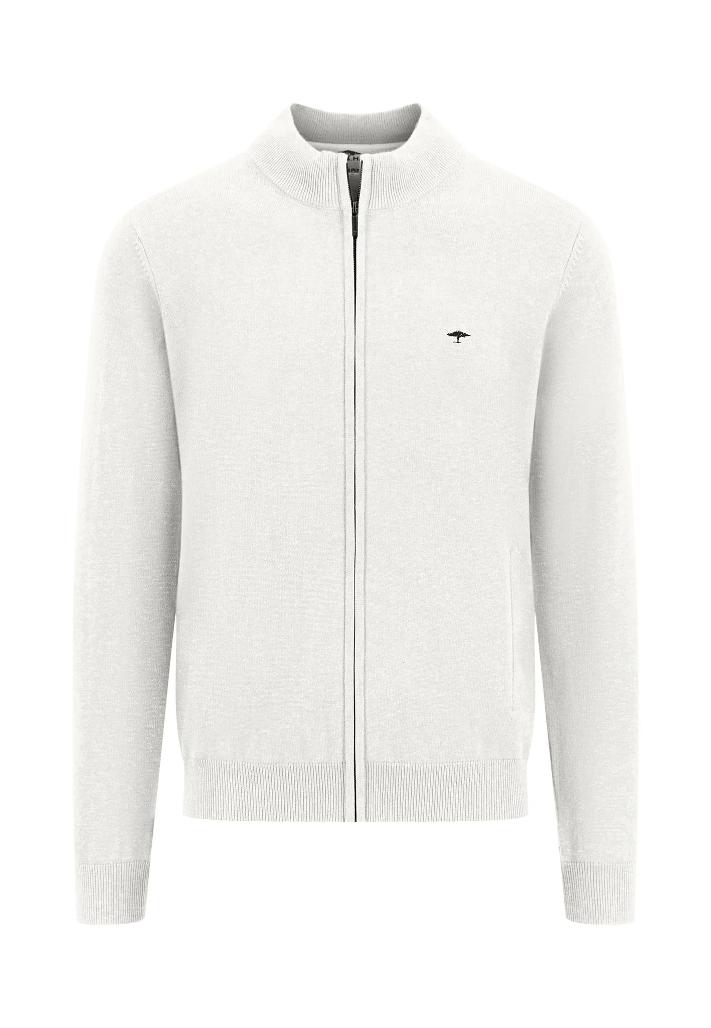 Strickjacke aus Baumwolle mit Stehkragen - Image 13