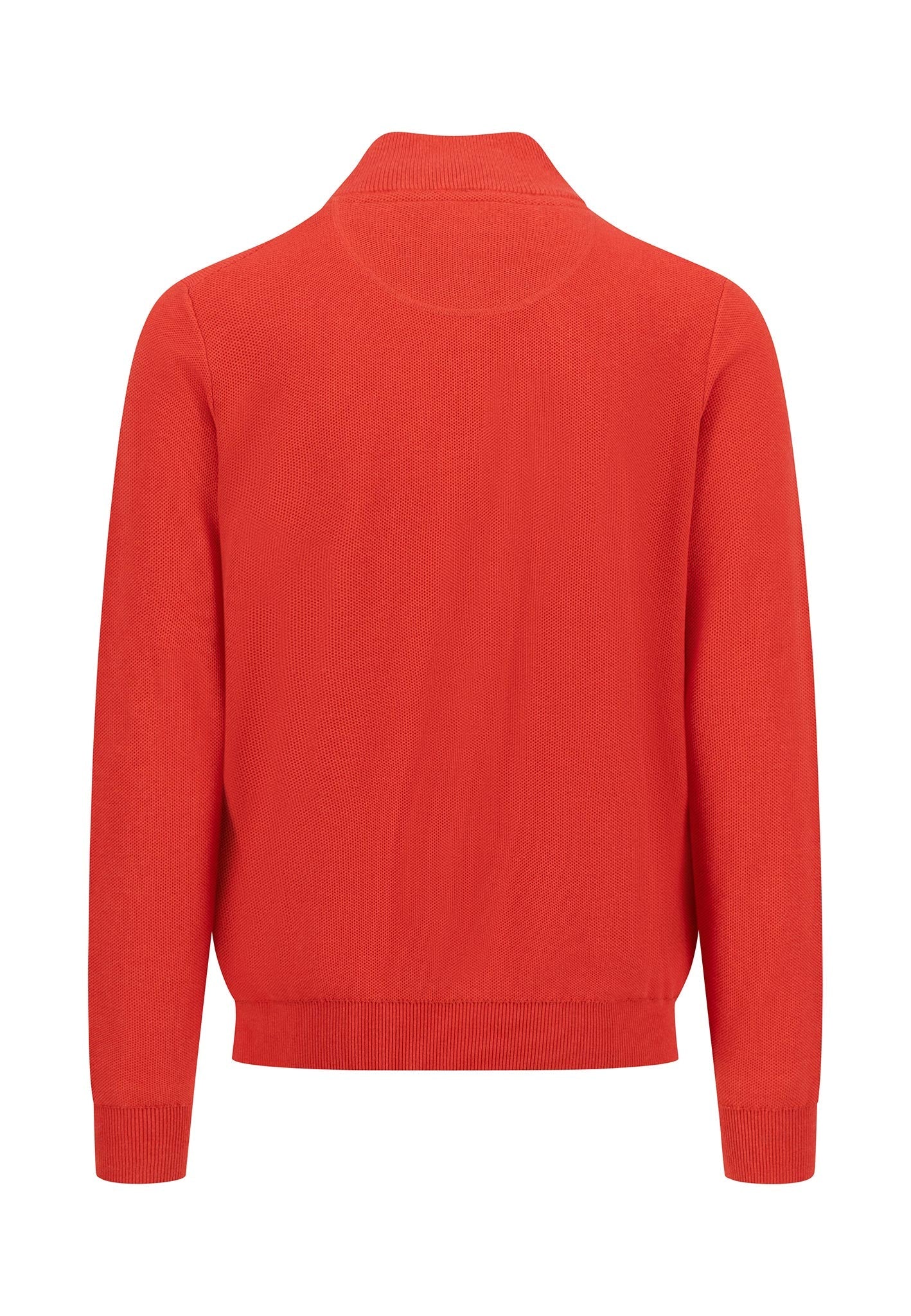 Strickjacke aus Baumwolle mit Stehkragen - Image 4