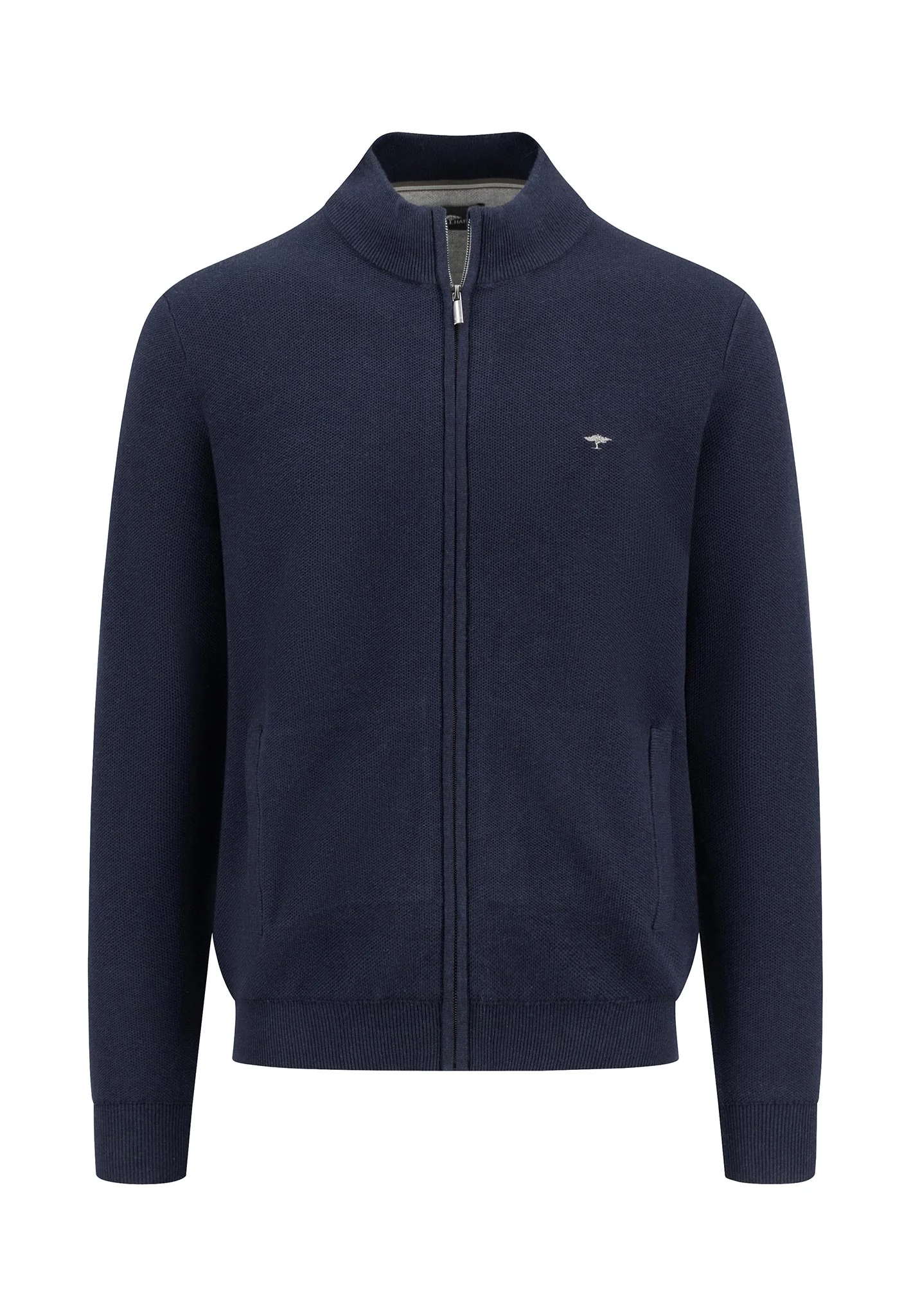 Strickjacke aus Baumwolle mit Stehkragen - Image 7
