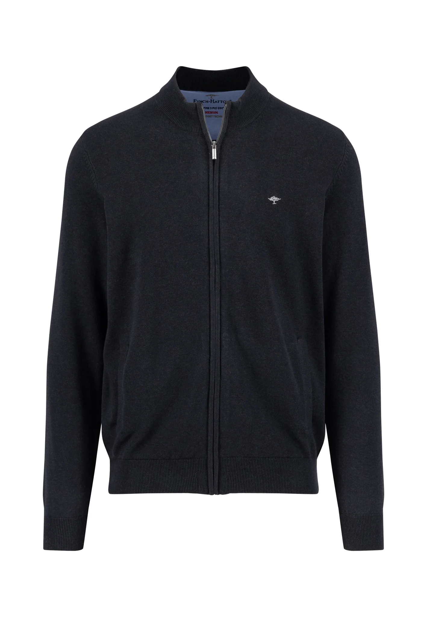 Strickjacke aus Baumwolle mit Stehkragen - Image 14