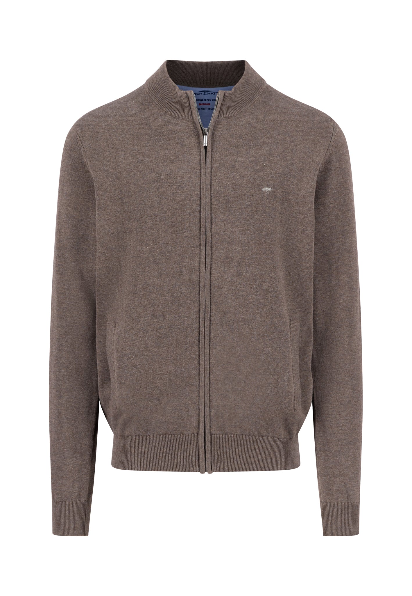 Strickjacke aus Baumwolle mit Stehkragen - Image 16