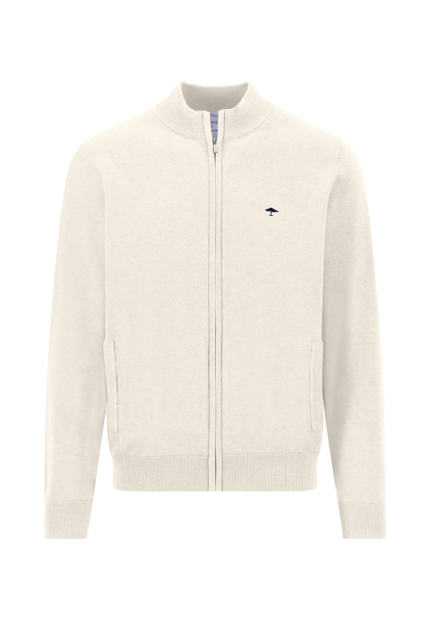 Strickjacke aus Baumwolle mit Stehkragen - Image 7