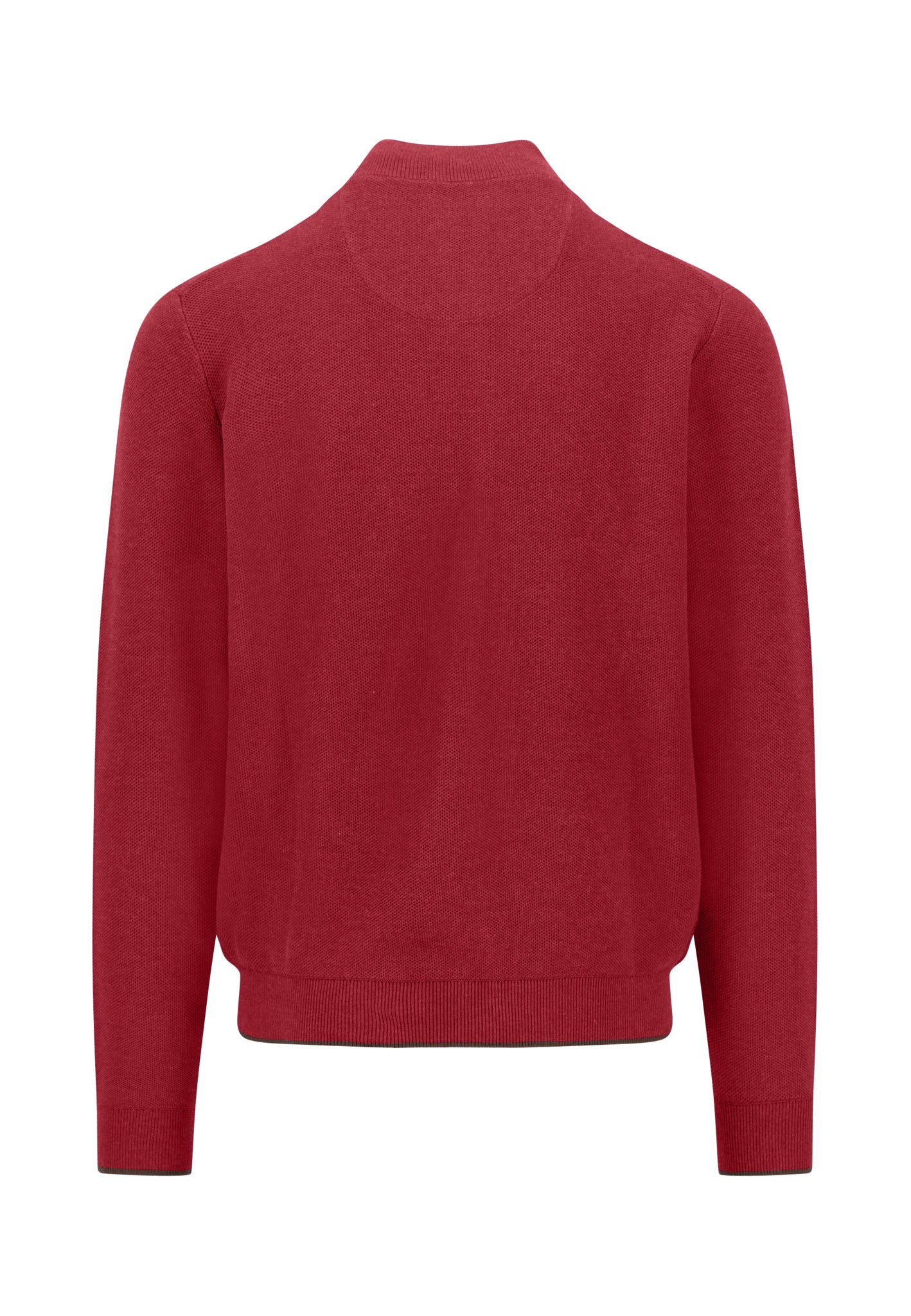 Strickjacke aus Baumwolle mit Stehkragen - Image 2
