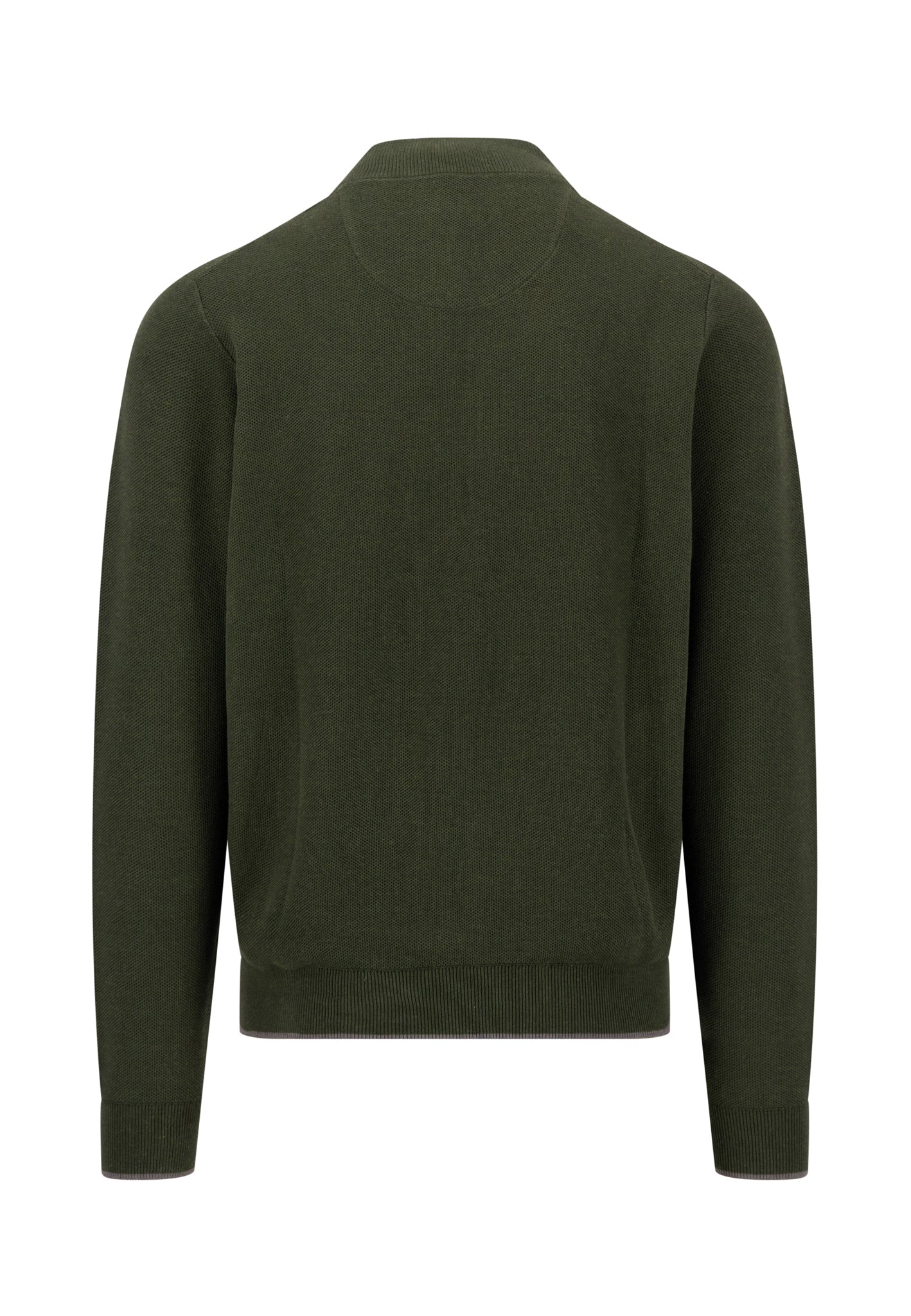 Strickjacke aus Baumwolle mit Stehkragen - Image 8