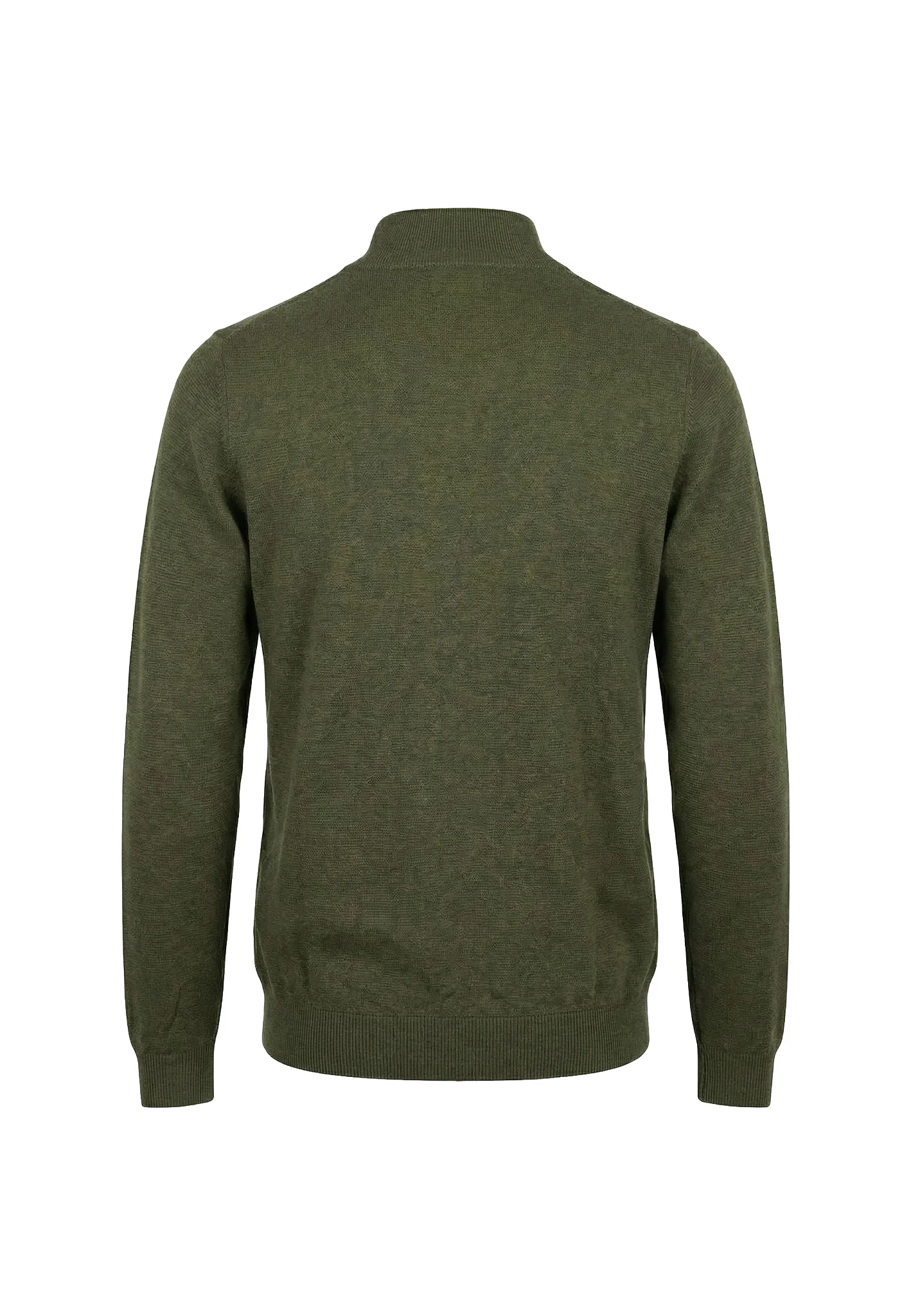Strickjacke aus Baumwolle mit Stehkragen und Reißverschluss – Air Cotton - Image 10