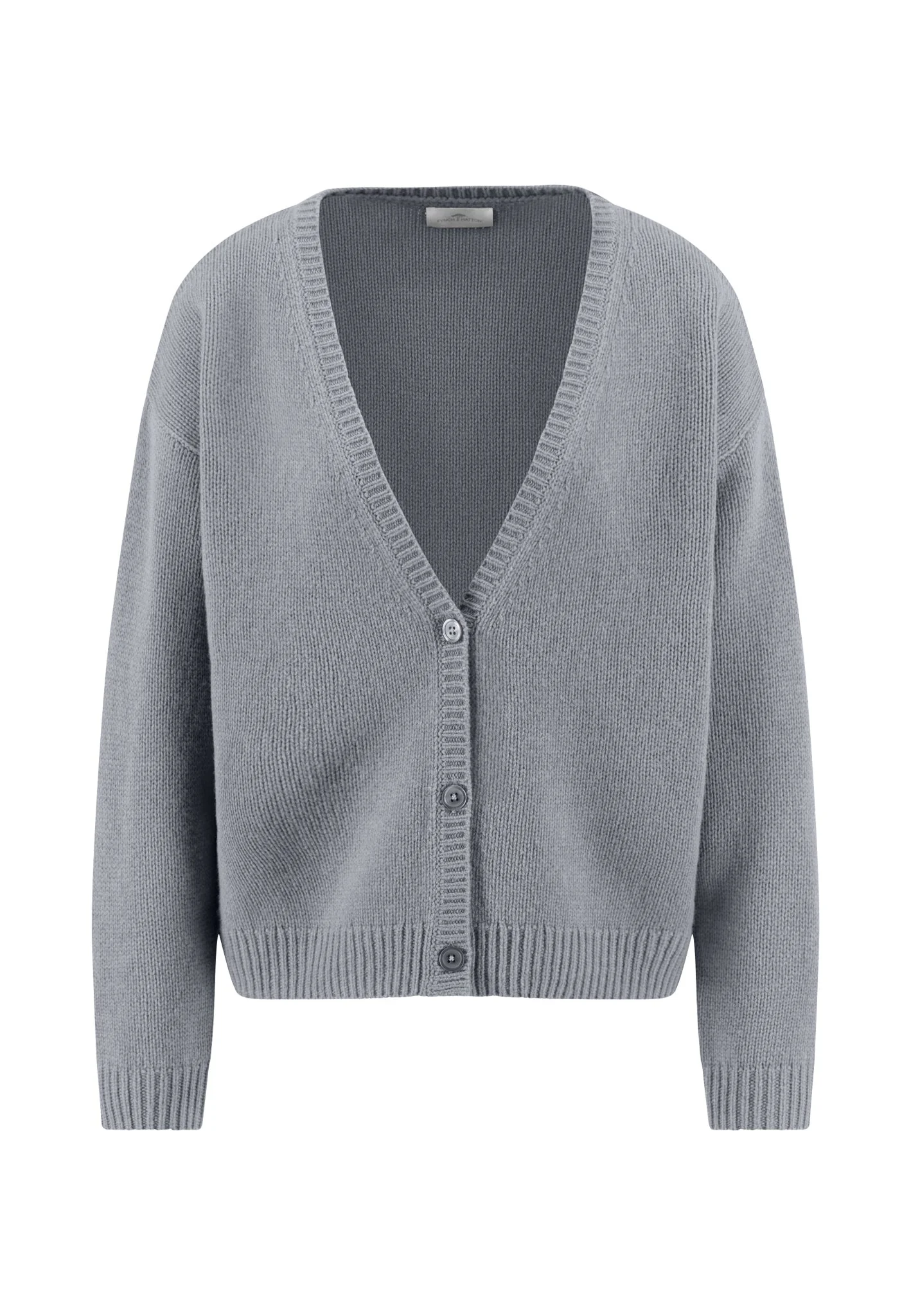 Strickjacke aus reiner Wolle mit V-Ausschnitt - Image 3
