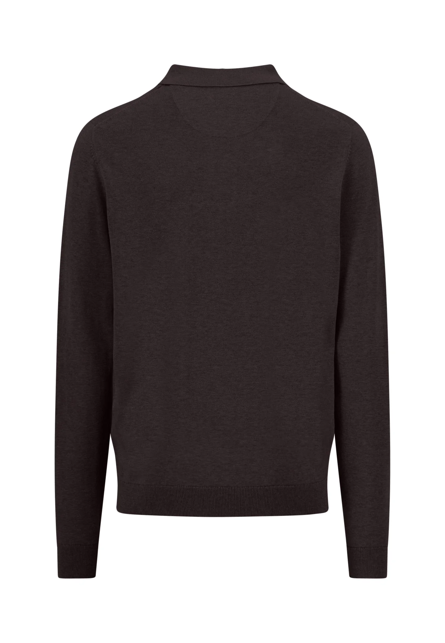 Strickpoloshirt aus Baumwolle mit Feinstruktur - Image 12