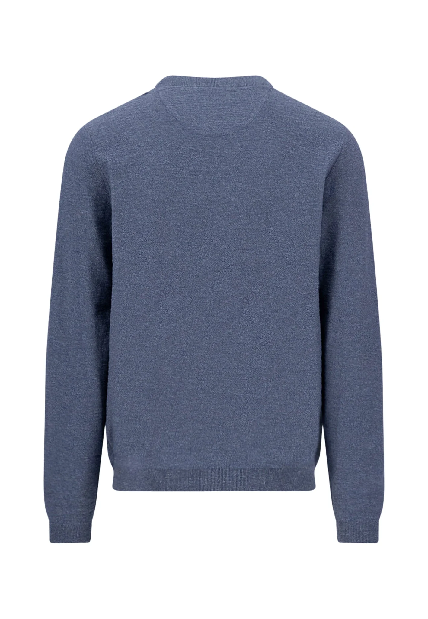Strickpullover aus Baumwoll-Leinen-Mix mit Rundhalsausschnitt - Image 7