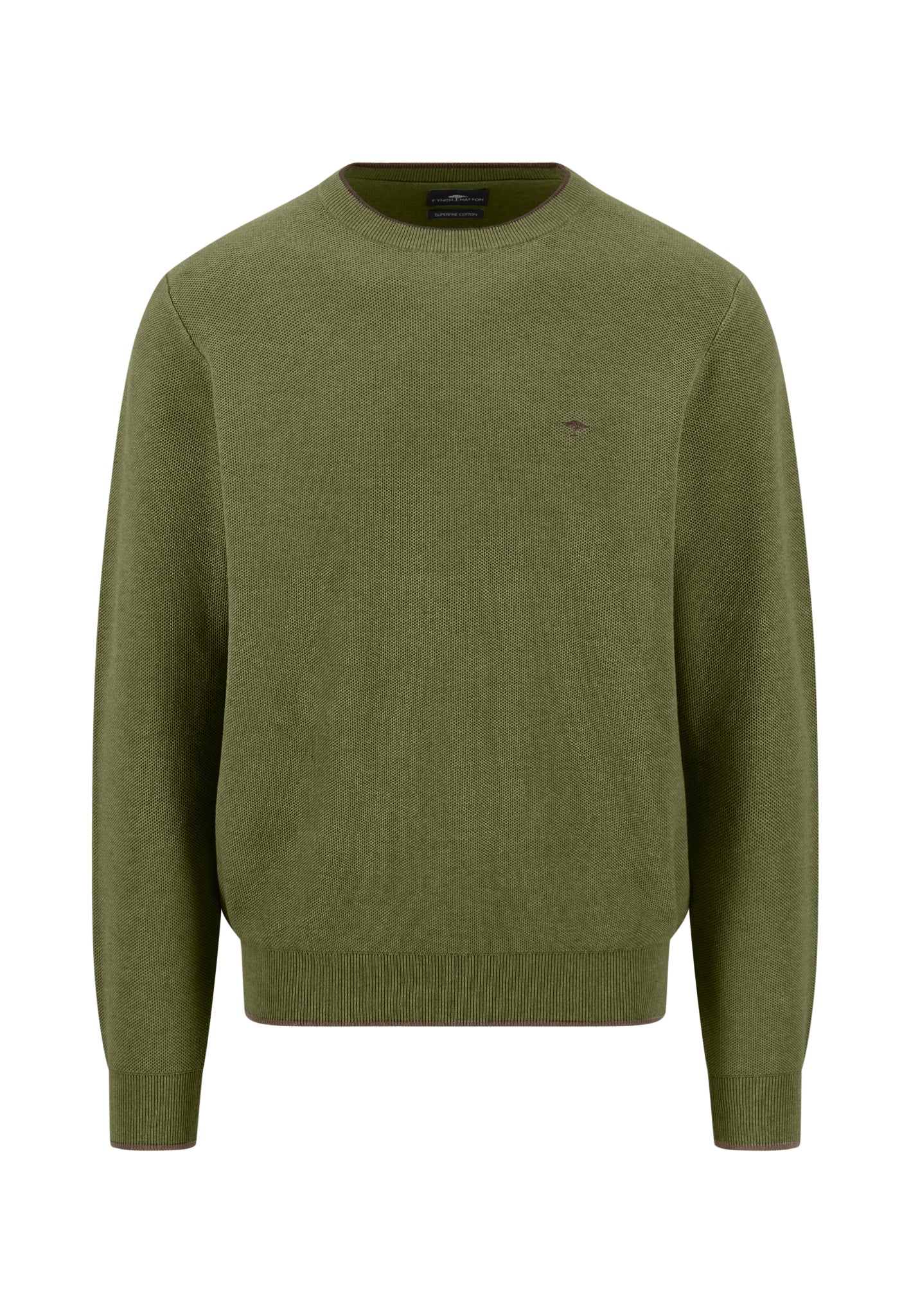Strickpullover aus Baumwolle mit Rundhalsausschnitt - Image 9