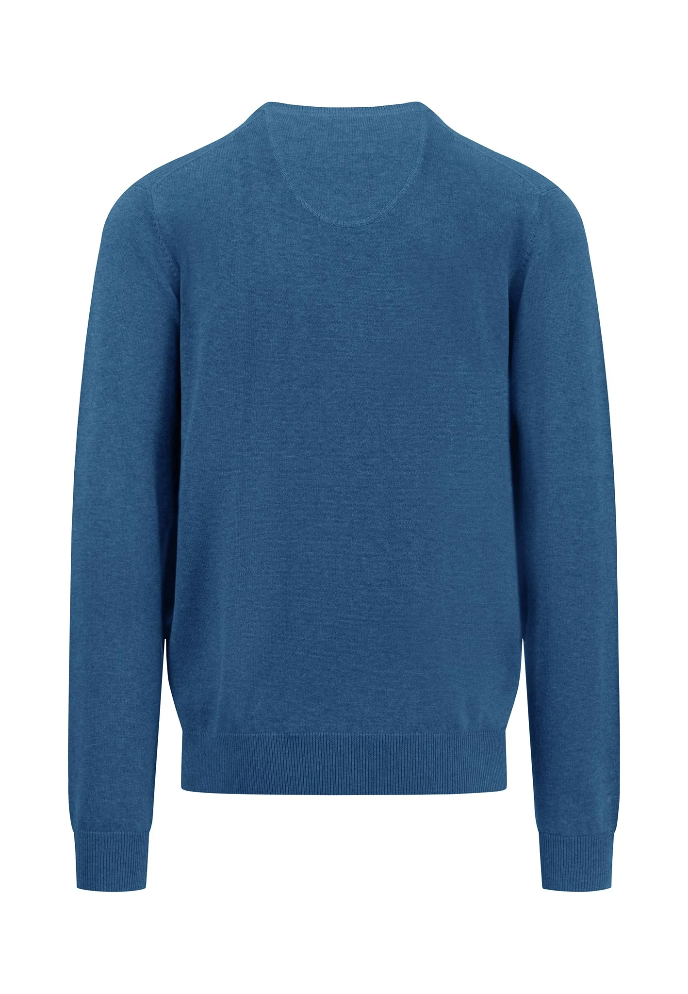 Strickpullover aus Baumwolle mit V-Ausschnitt - Image 15