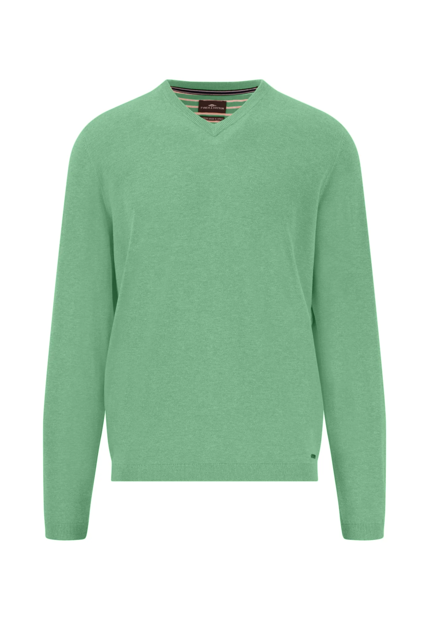 Strickpullover aus Baumwolle mit V-Ausschnitt - AIR COTTON - Image 13