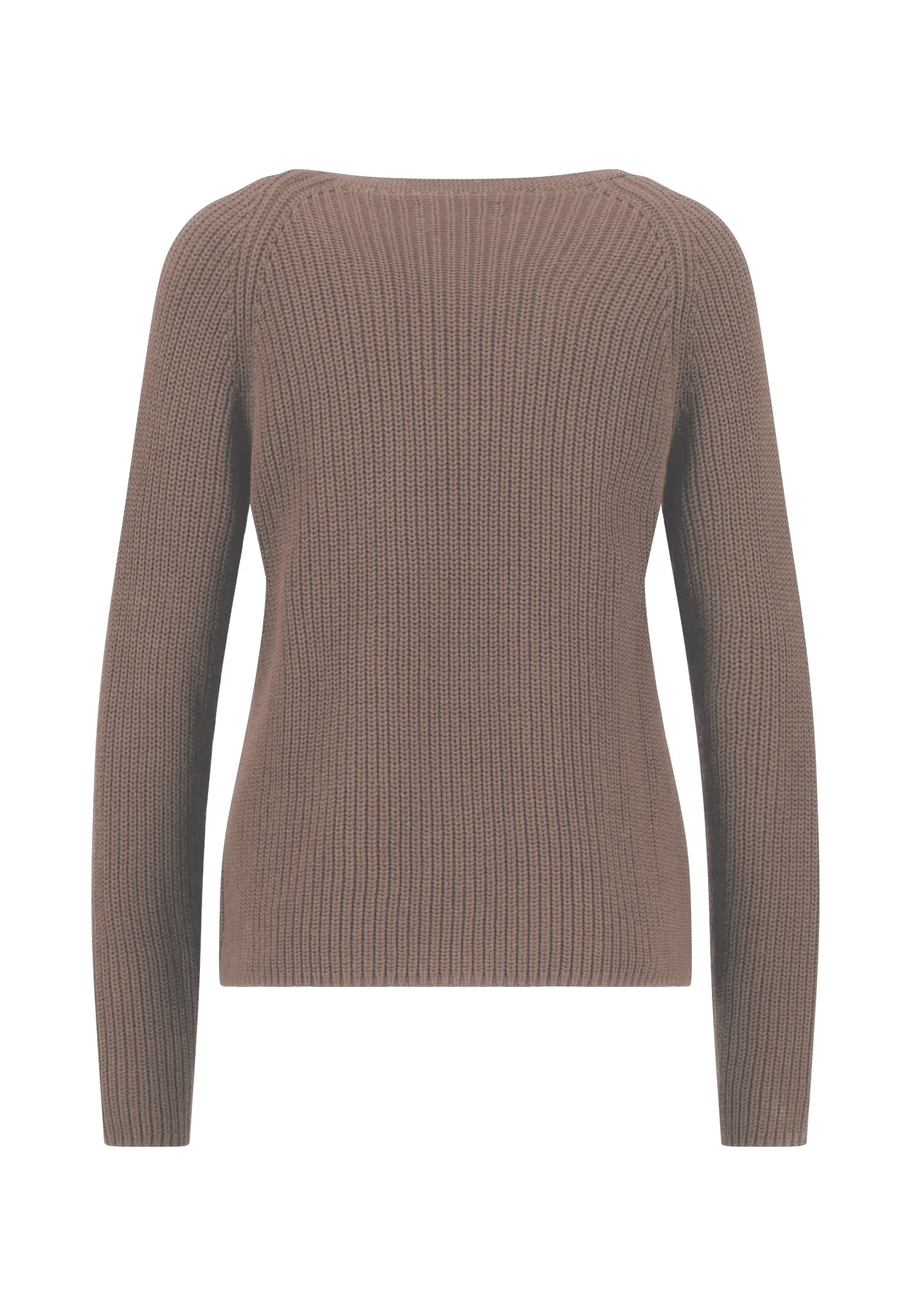 Strickpullover aus Baumwolle mit V-Ausschnitt und Raglanärmeln - Image 22