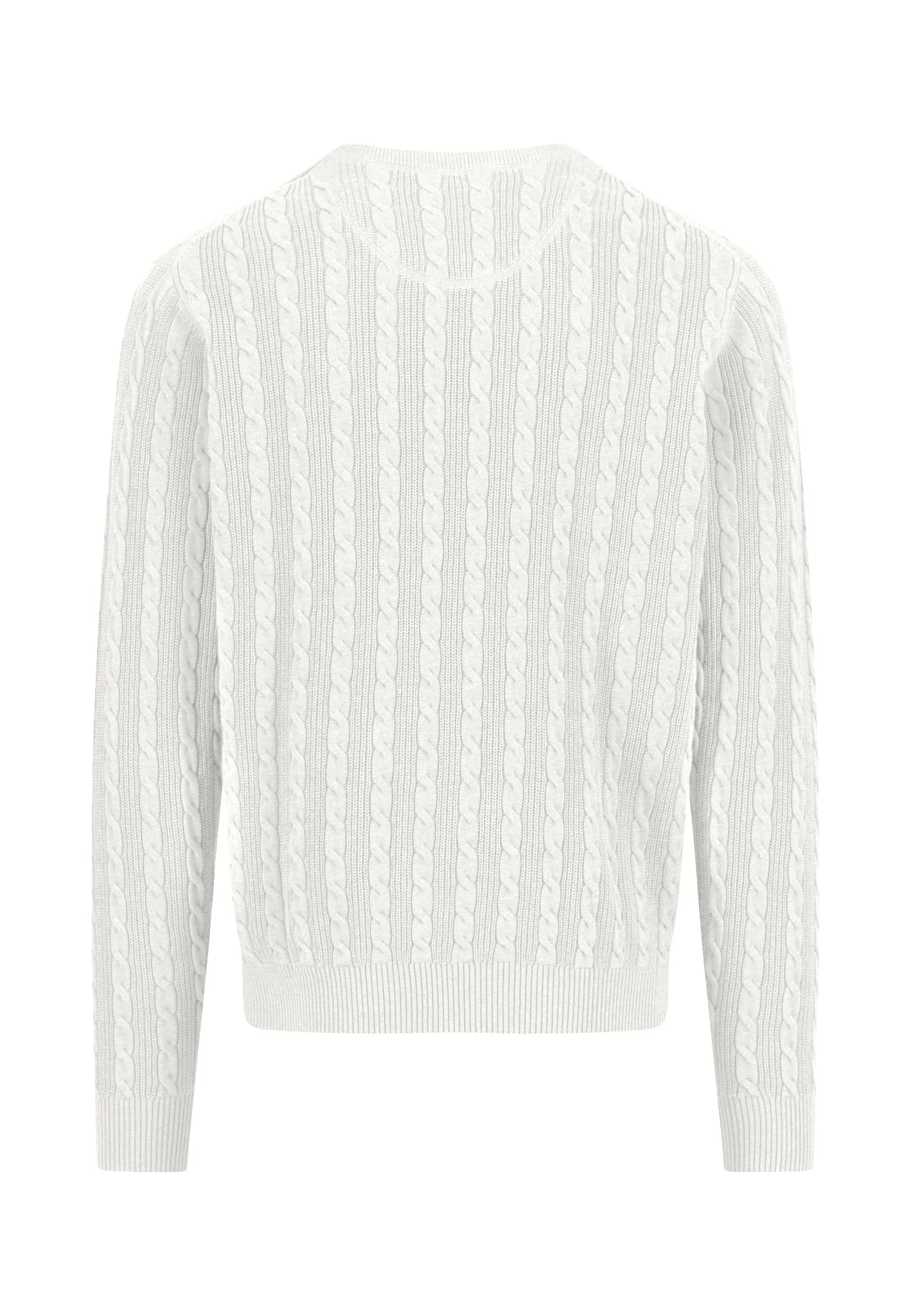 Strickpullover aus Baumwolle mit Zopfmuster - Image 21