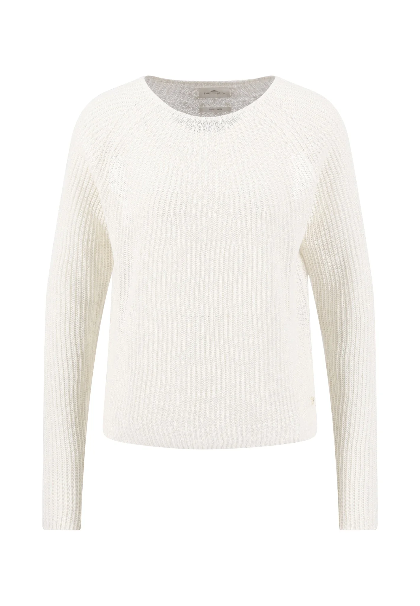 Strickpullover aus Leinen mit Rundhalsausschnitt - Image 3