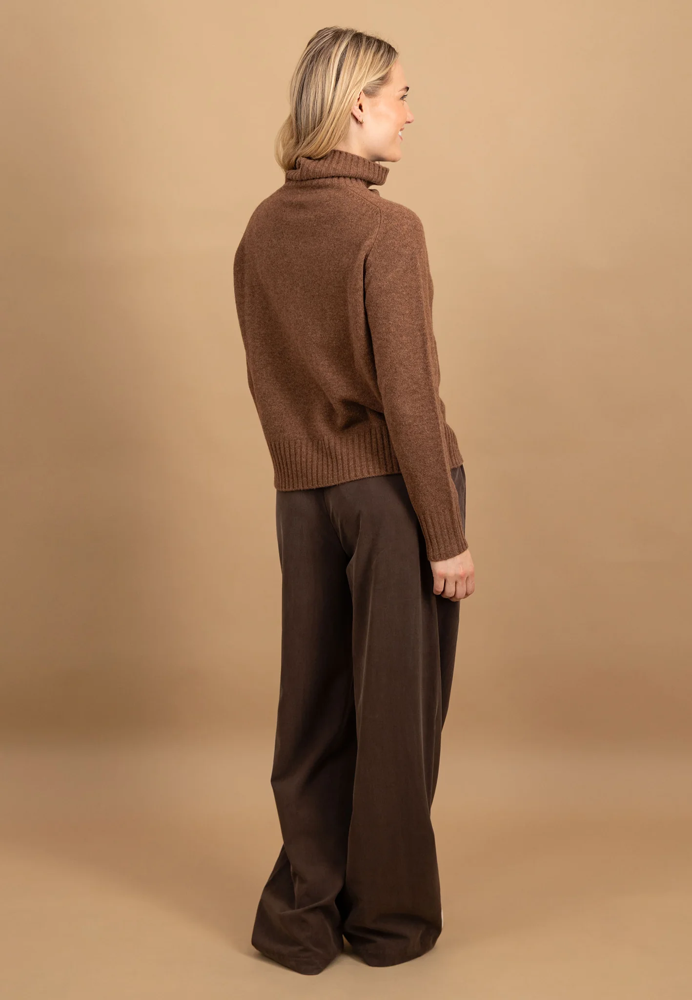 Strickpullover aus Merinowolle mit Rollkragen - Image 3