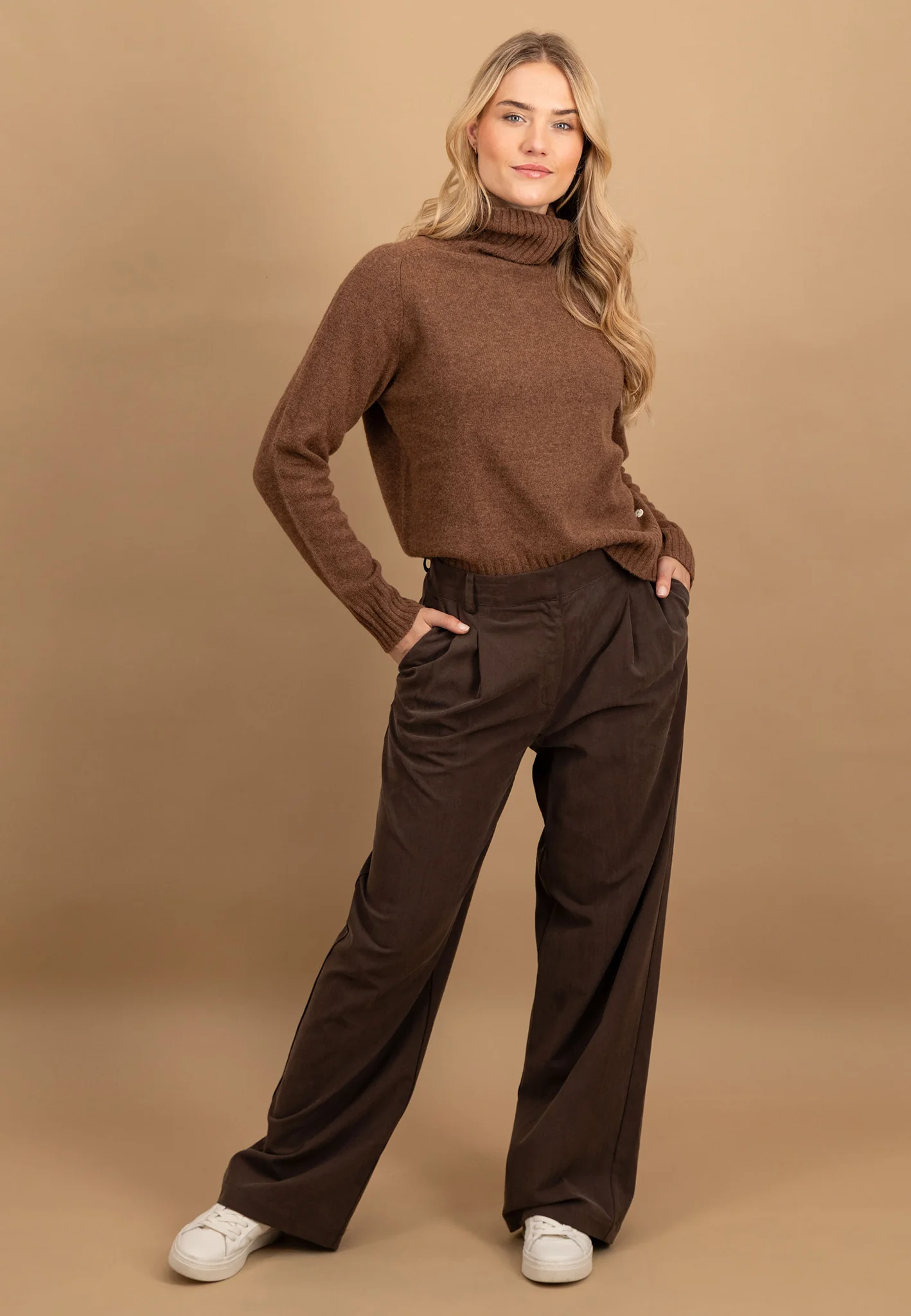 Strickpullover aus Merinowolle mit Rollkragen - Image 4