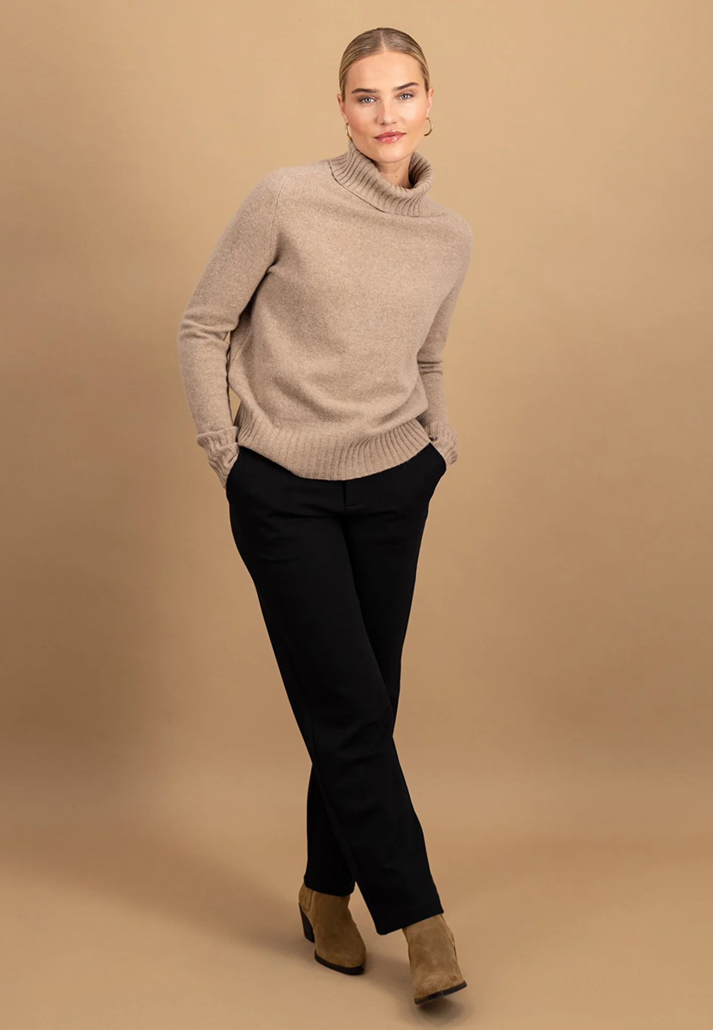 Strickpullover aus Merinowolle mit Rollkragen - Image 8