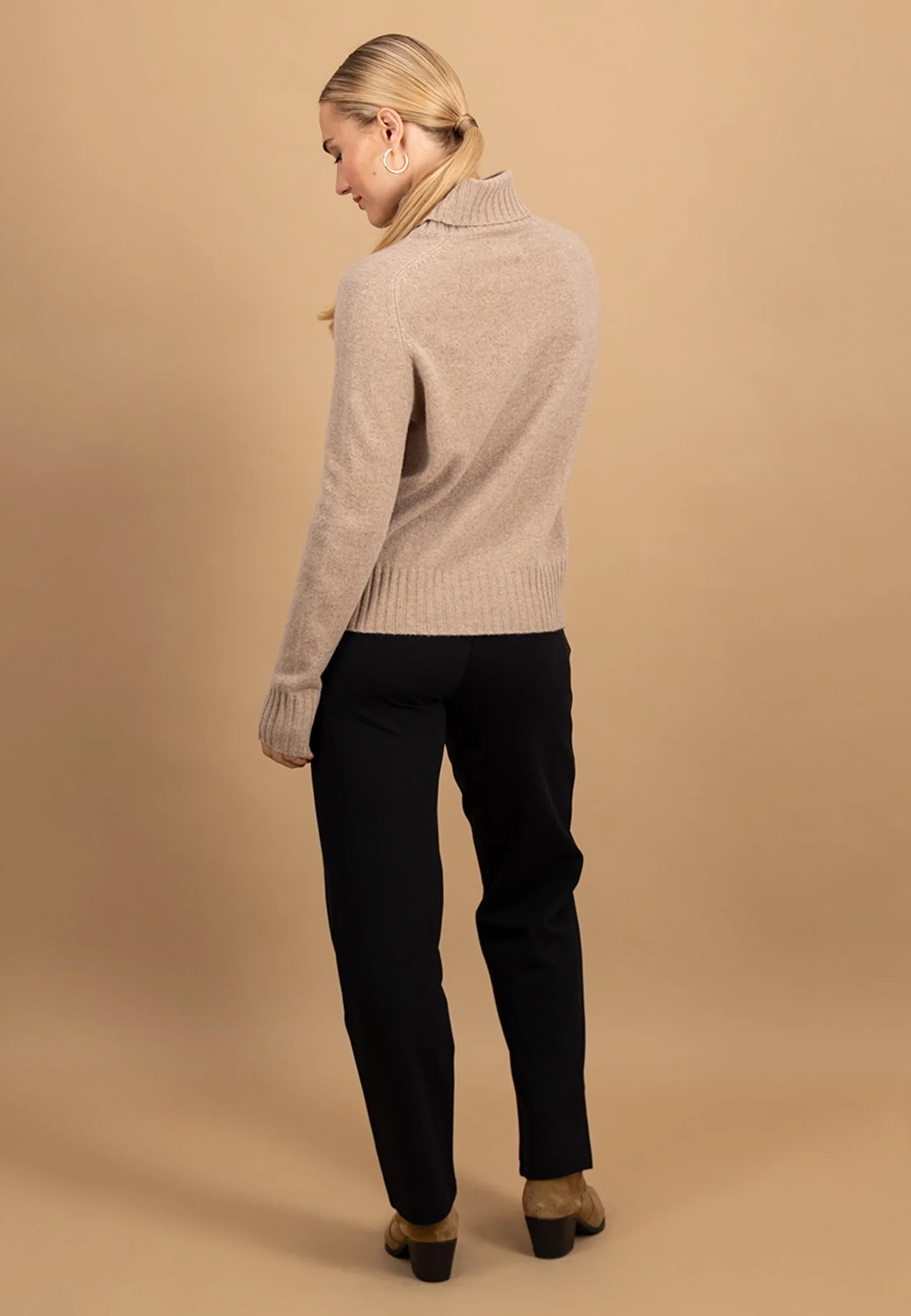 Strickpullover aus Merinowolle mit Rollkragen - Image 9
