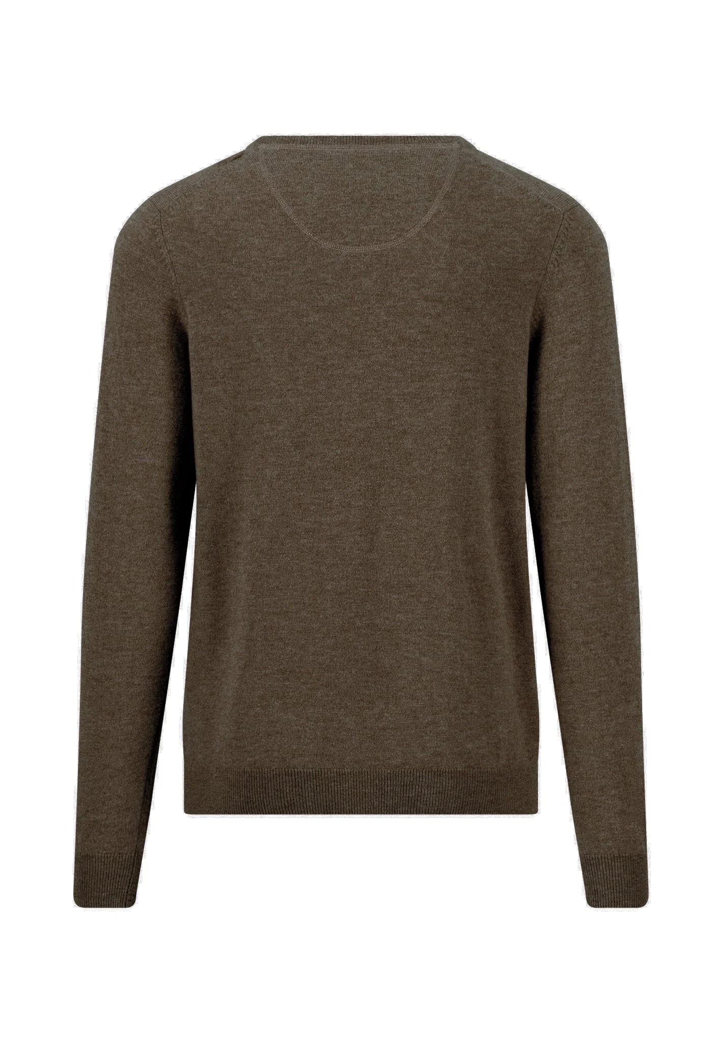Strickpullover aus Woll-Kaschmir-Mix mit Rundhalsausschnitt - Image 5