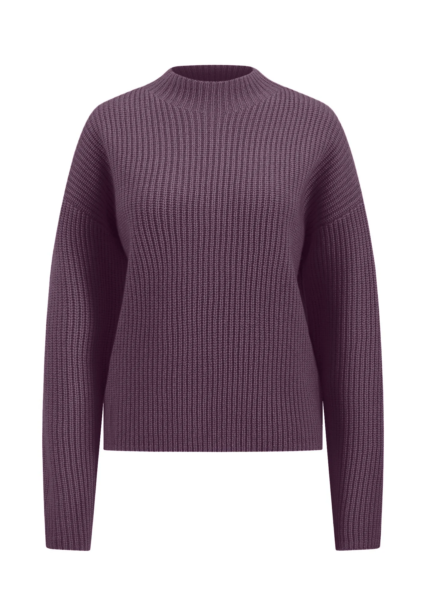 Strickpullover aus Wolle mit Stehkragen - Image 3