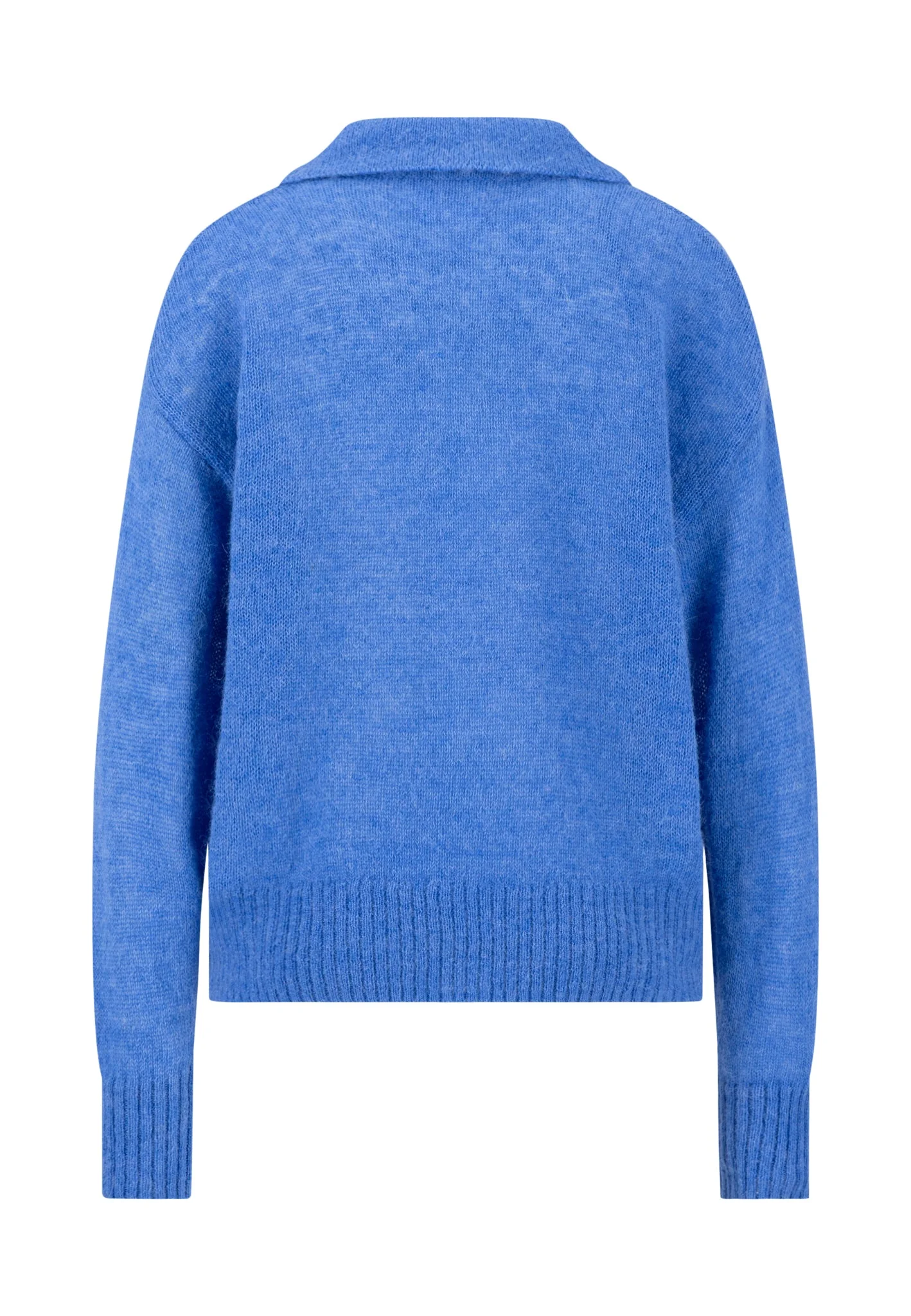 Strickpullover aus Wollmix mit Polokragen - Image 7
