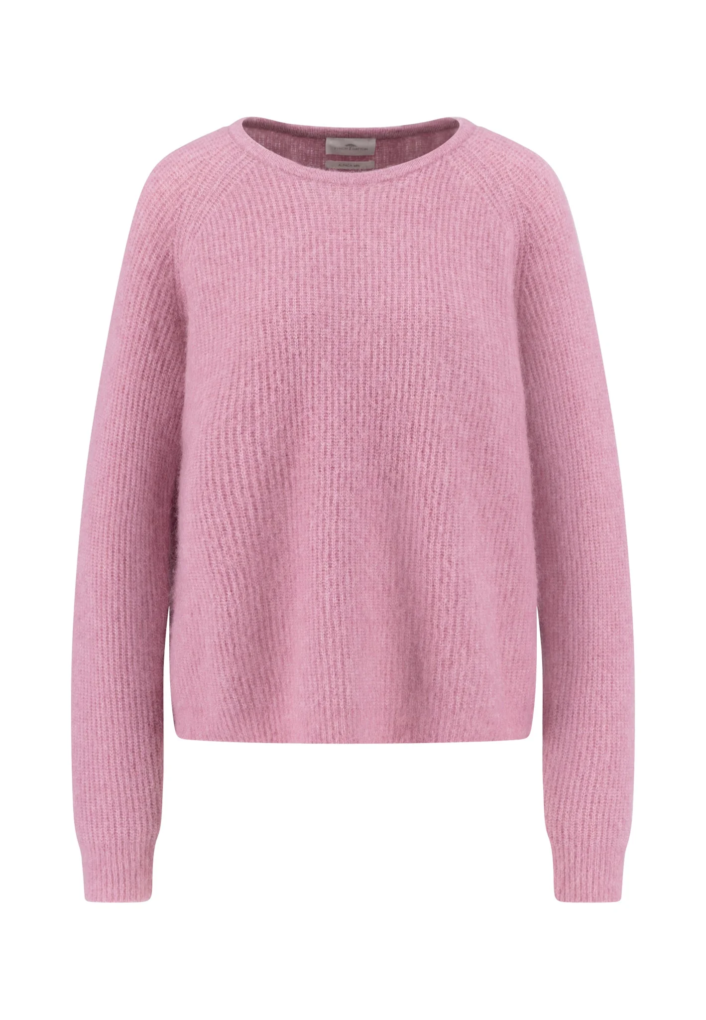 Strickpullover mit Rundhalsausschnitt im Alpaka-Wollmix - Image 11