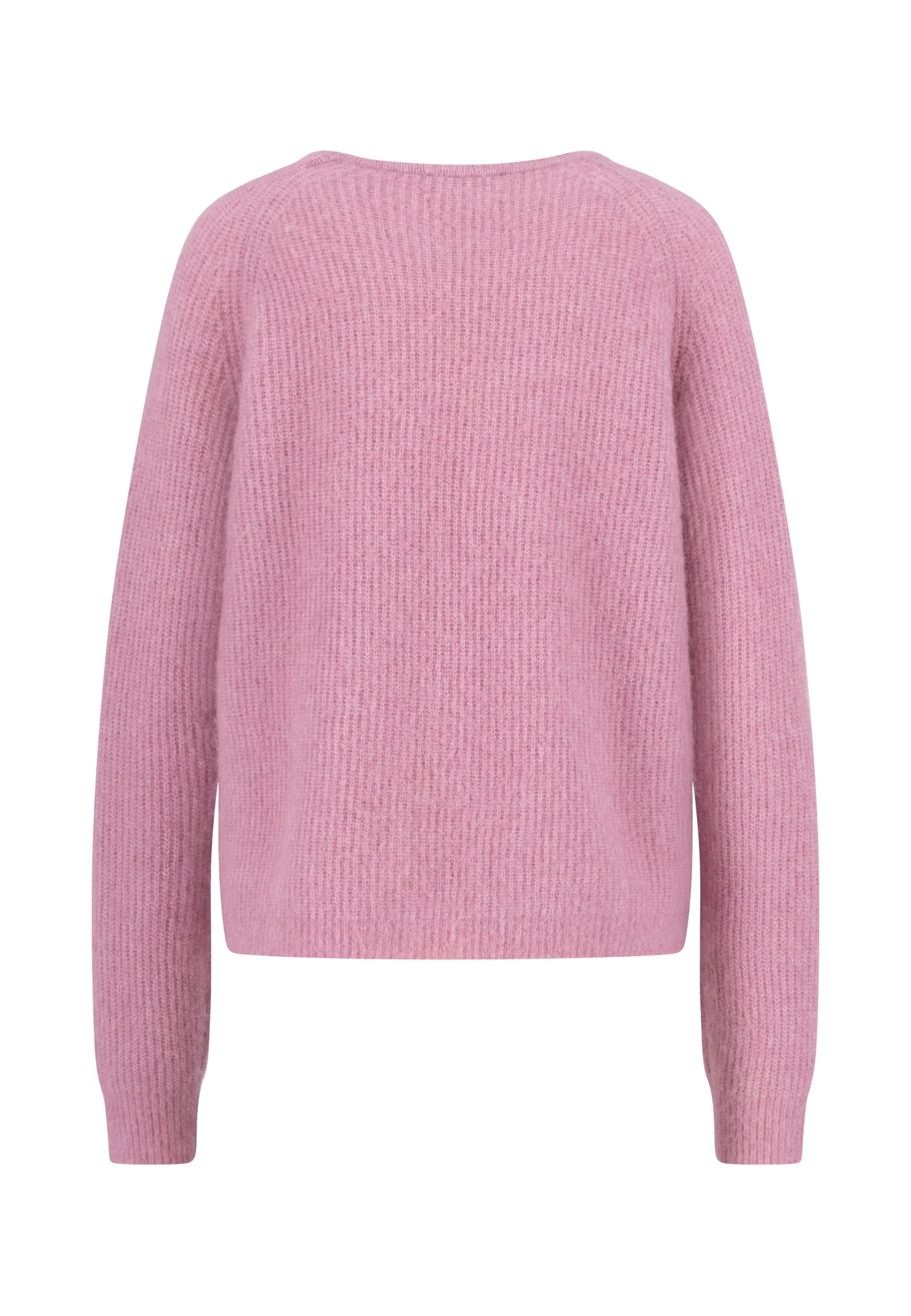 Strickpullover mit Rundhalsausschnitt im Alpaka-Wollmix - Image 12